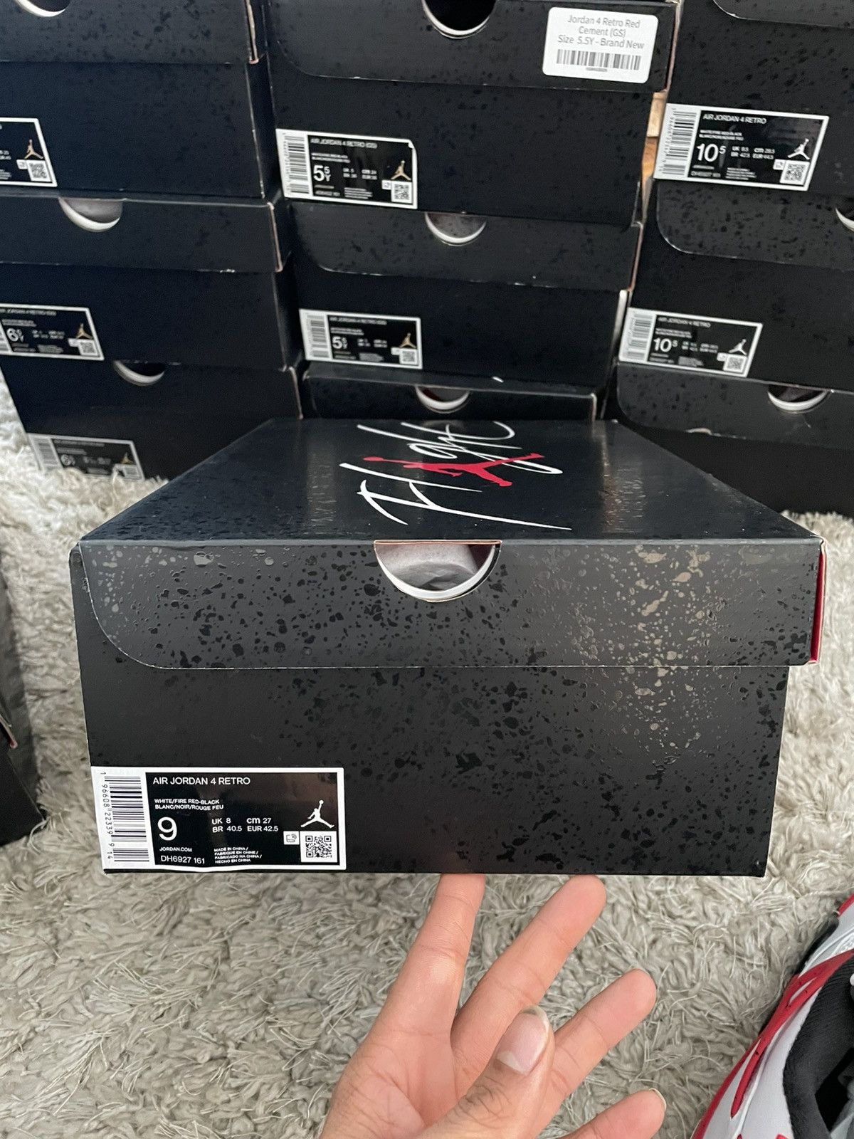Jordan Brand Jordan 4 Red Cement Size US 9 / EU 42 - 9 Thumbnail