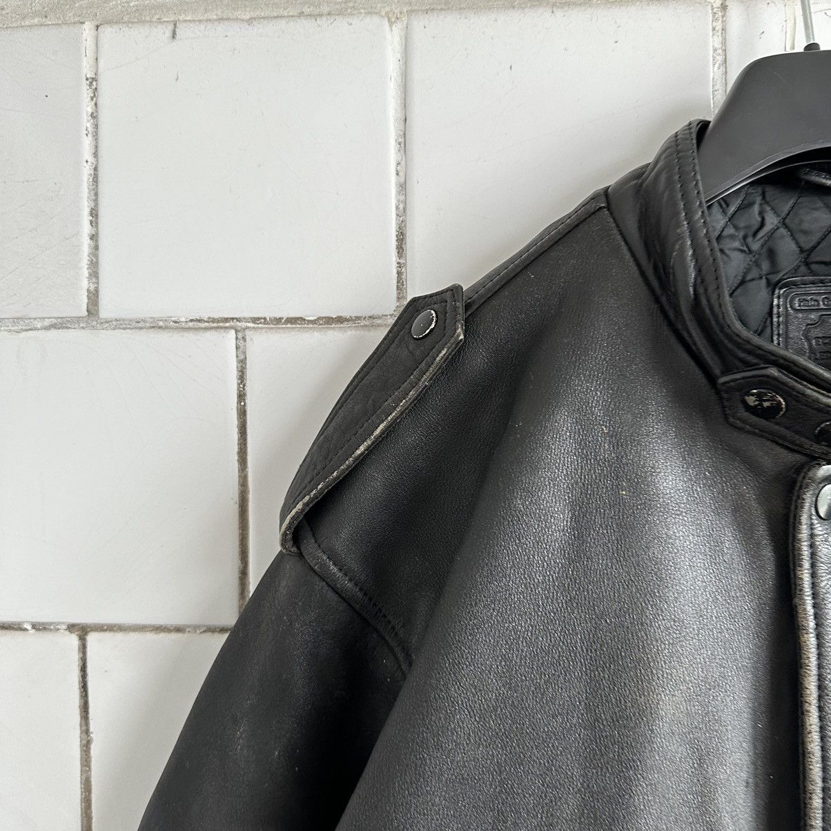 Vintage Vintage Moto Leather Jacket Style USA 90s Y2K Size US L / EU 52-54 / 3 - 7 Thumbnail
