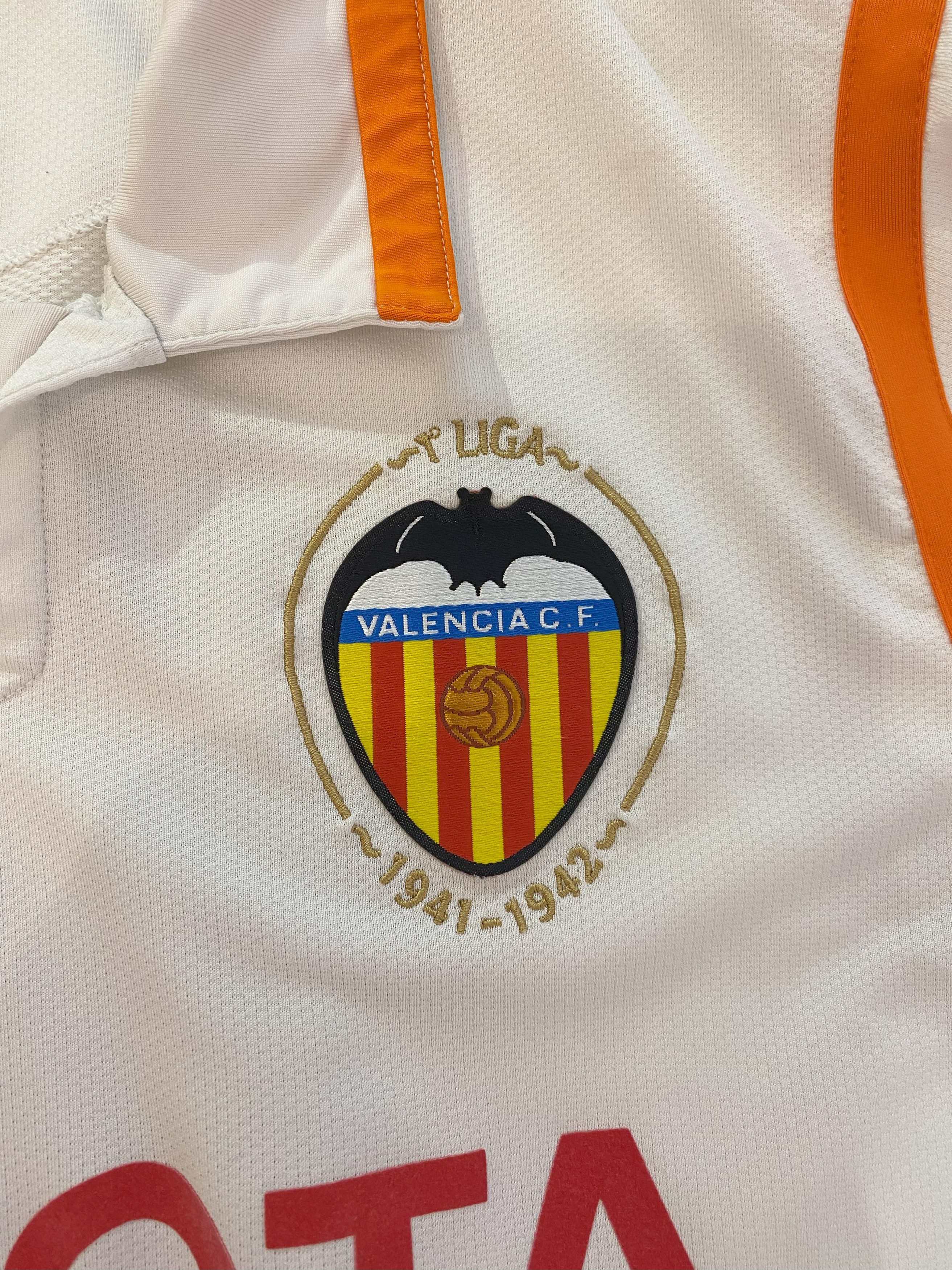Nike Joaquin Valencia Cf Spain 2006/07 Home Jersey M Nike Size US M / EU 48-50 / 2 - 5 Thumbnail