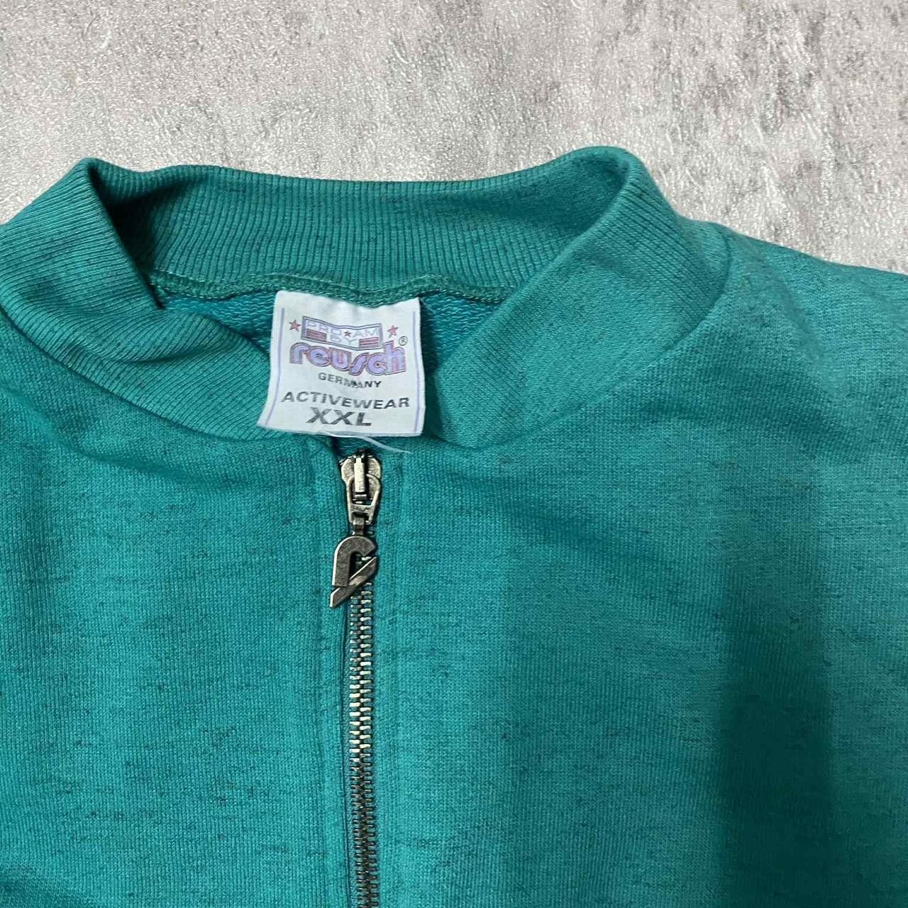 Other Green vintage 90s quarter zip sweatshirt Size US XL / EU 56 / 4 - 2 Thumbnail
