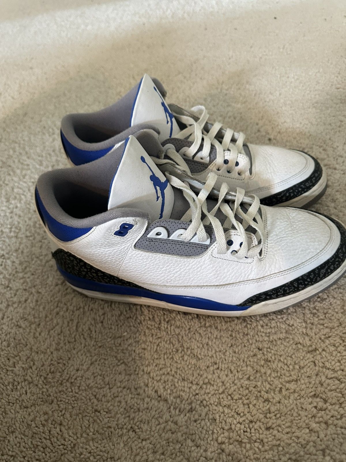 Jordan Brand Jordan 3 racer blue Size US 13 / EU 46 - 3 Thumbnail