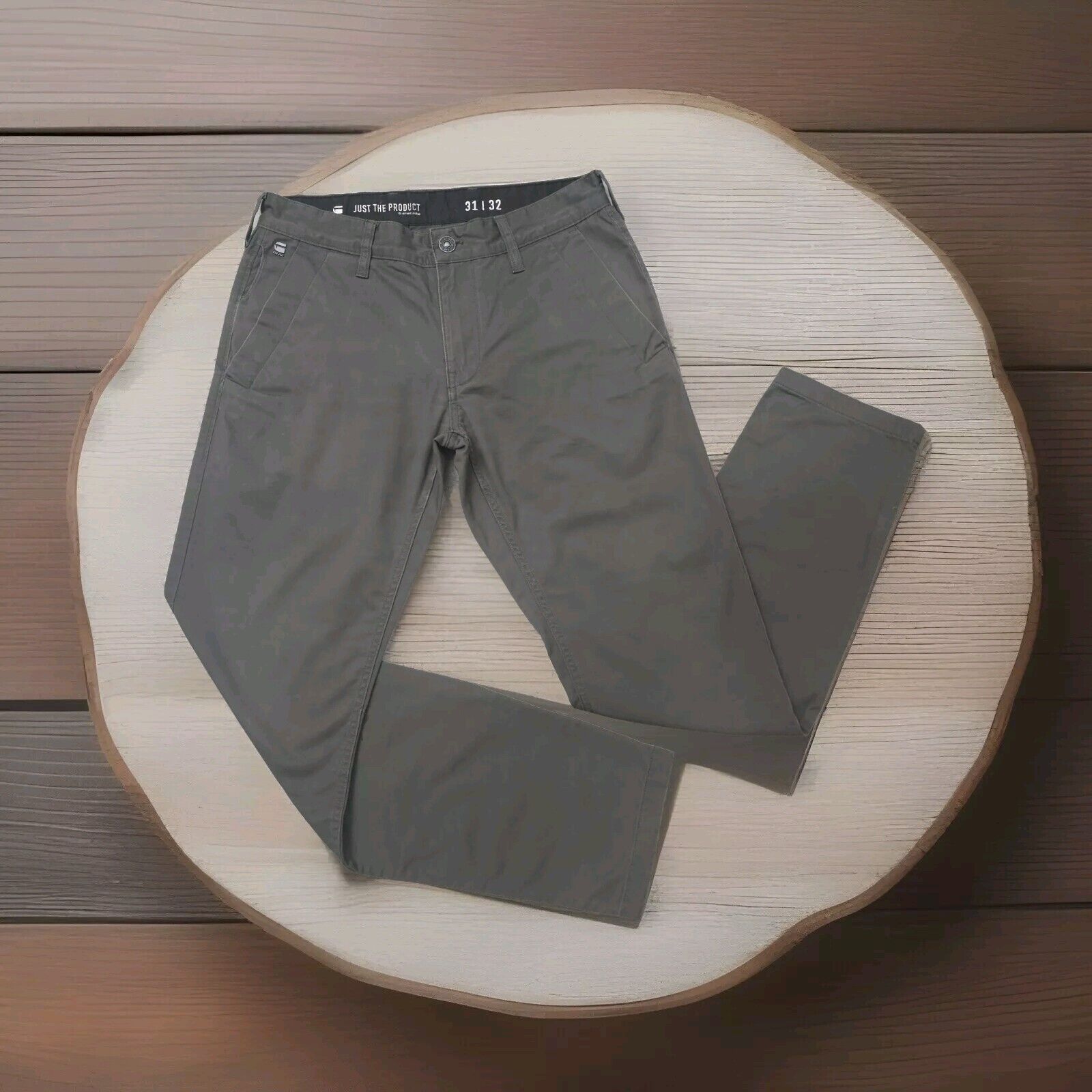 G-Star G-Star Raw Cotton Bronson Slim Chino Twill Pants 31/29.5 Size US 31 - 2 Thumbnail