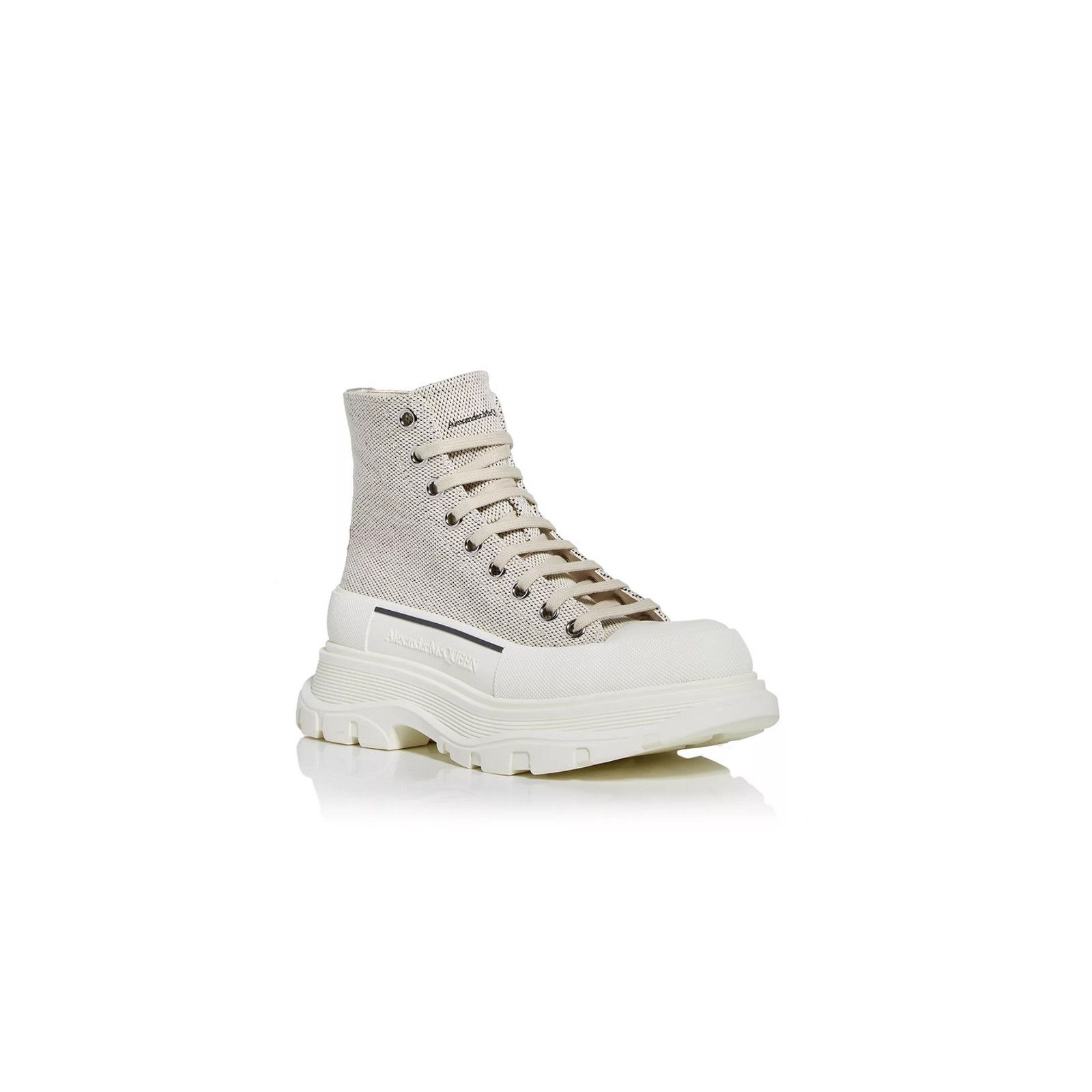 Alexander McQueen Alexander McQueen Woven Tread Slick Platform High Sneaker Size US 6 / IT 36 - 1 Preview