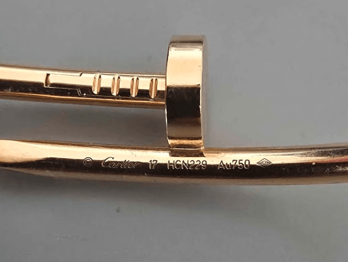 Cartier CARTIER BRACELET LOVE TRINITY JUSTE UN CLOU GOLD 17 hcn229 Size ONE SIZE - 5 Thumbnail