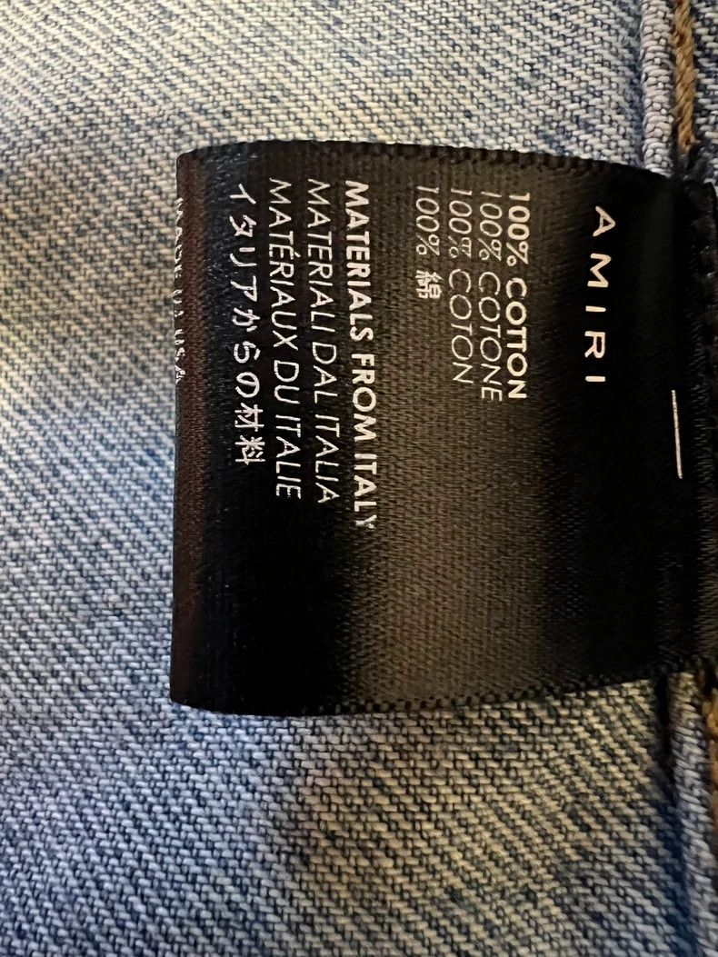 Amiri Amiri Denim Jacket Size US M / EU 48-50 / 2 - 5 Thumbnail
