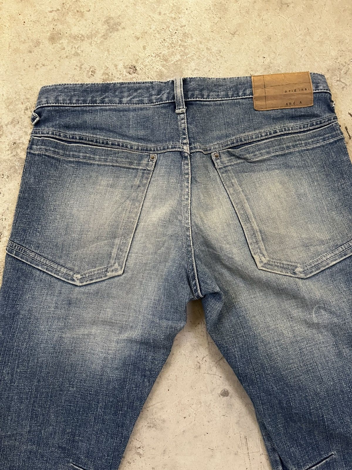 Japanese Brand Distressed And A Japan Denim Size US 32 / EU 48 - 9 Thumbnail