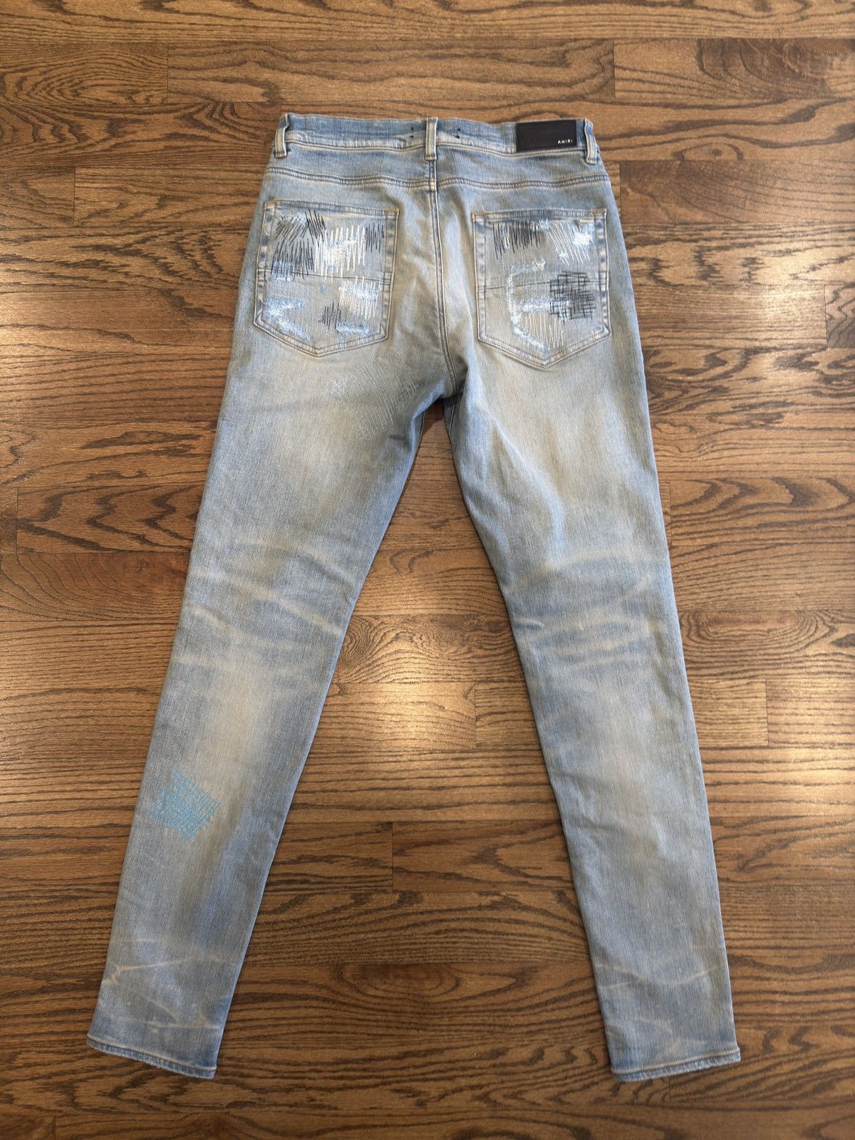 Amiri Amiri Distressed Patch Denim Size US 34 / EU 50 - 4 Thumbnail