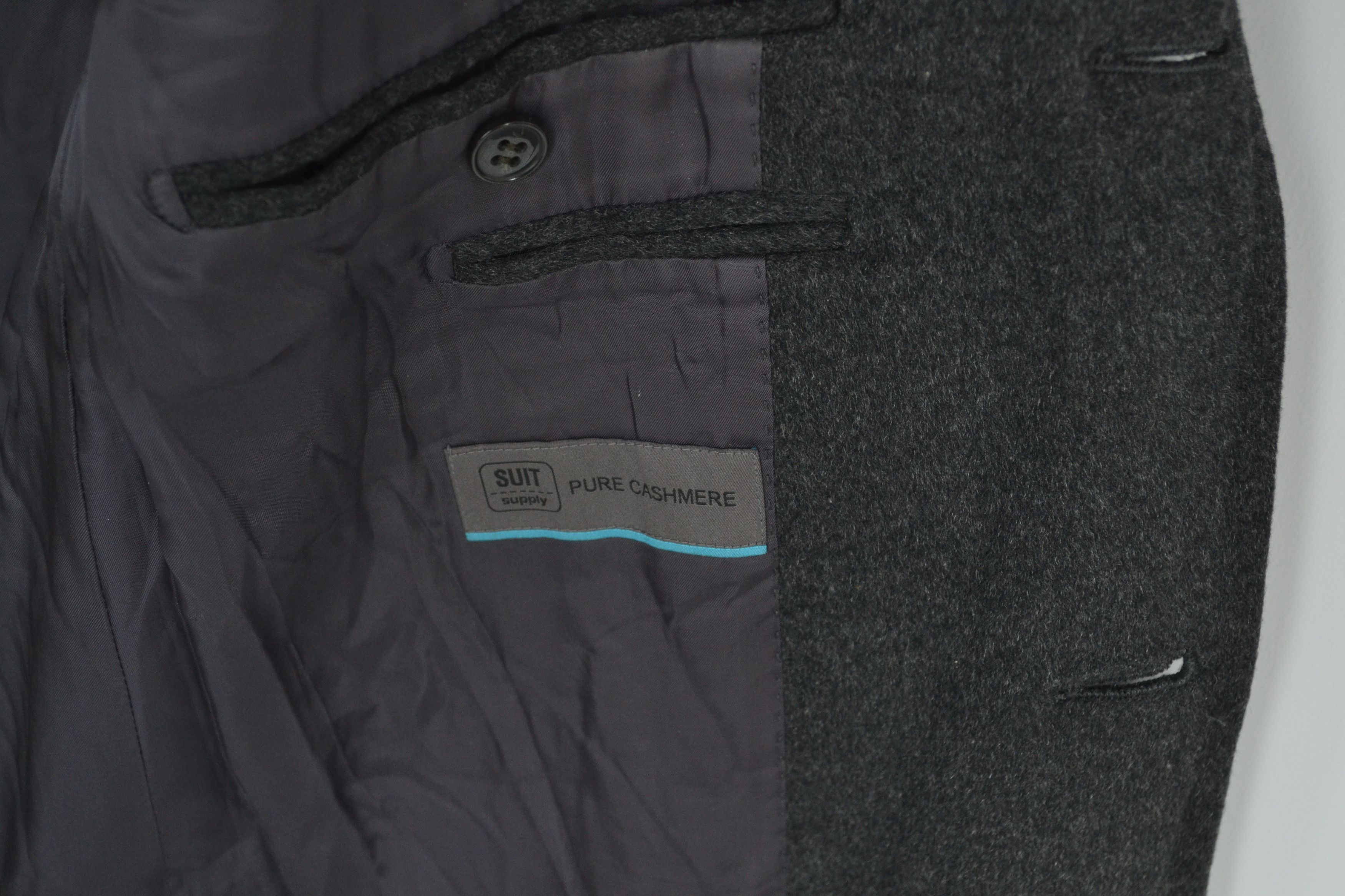Suitsupply SUITSUPPLY Coat Heavy Jacket Pure Cashmere Vintage Size US M / EU 48-50 / 2 - 4 Thumbnail