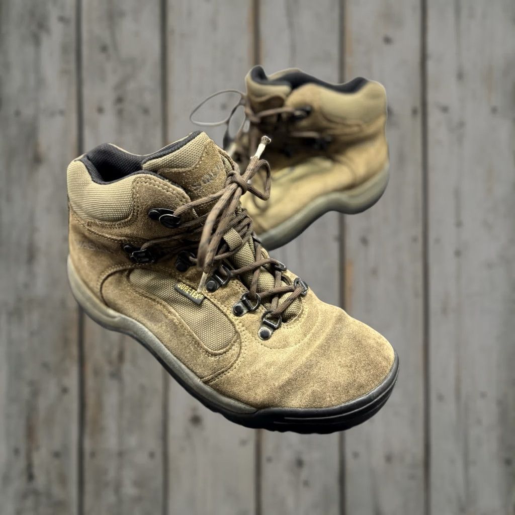 Vasque Vasque Boots Women 8 Brown Suede Gore Tex Waterproof Hiking Trail Combat Ankle Boot Womens Size US 9 / IT 39 - 1 Thumbnail