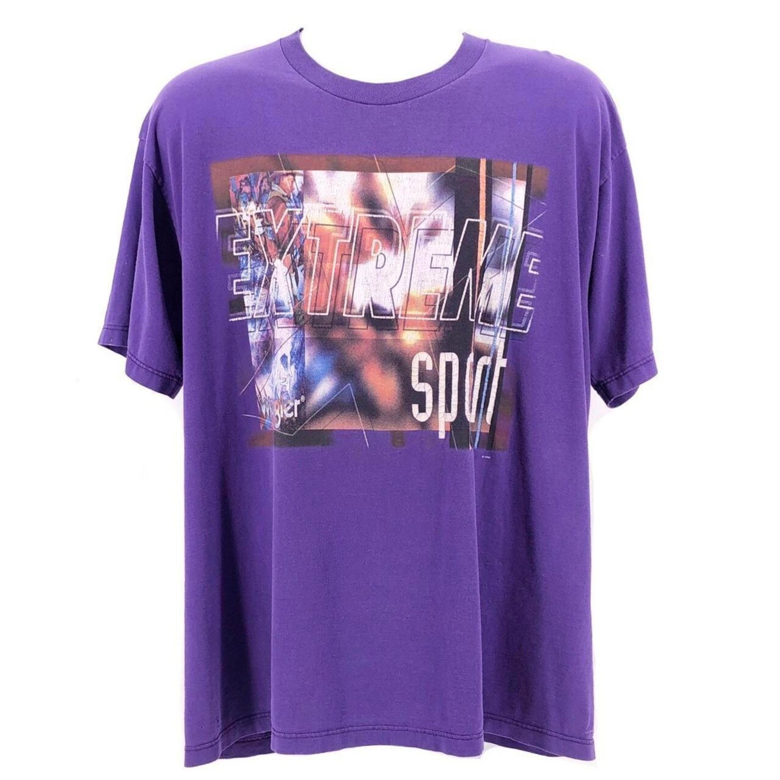 Vintage × Wrangler 90s Wrangler Extreme Sport tshirt 1990s vintage Size US XL / EU 56 / 4 - 1 Thumbnail