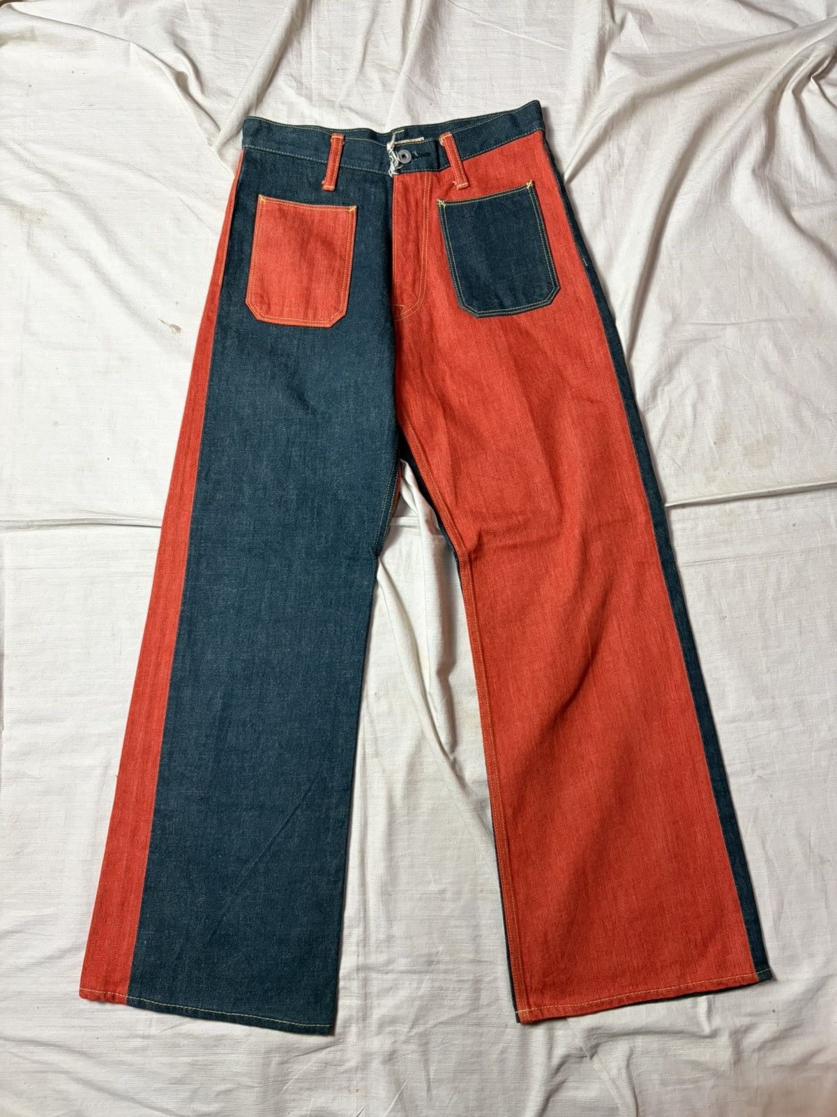 Kapital Kapital Two Tone Denim Size US 28 / EU 44 - 1 Thumbnail