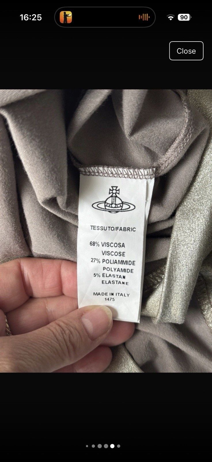 Vivienne Westwood Vivienne Westwood Anglomania Asymmetrical Metallic Dress Size M / US 6-8 / IT 42-44 - 6 Thumbnail