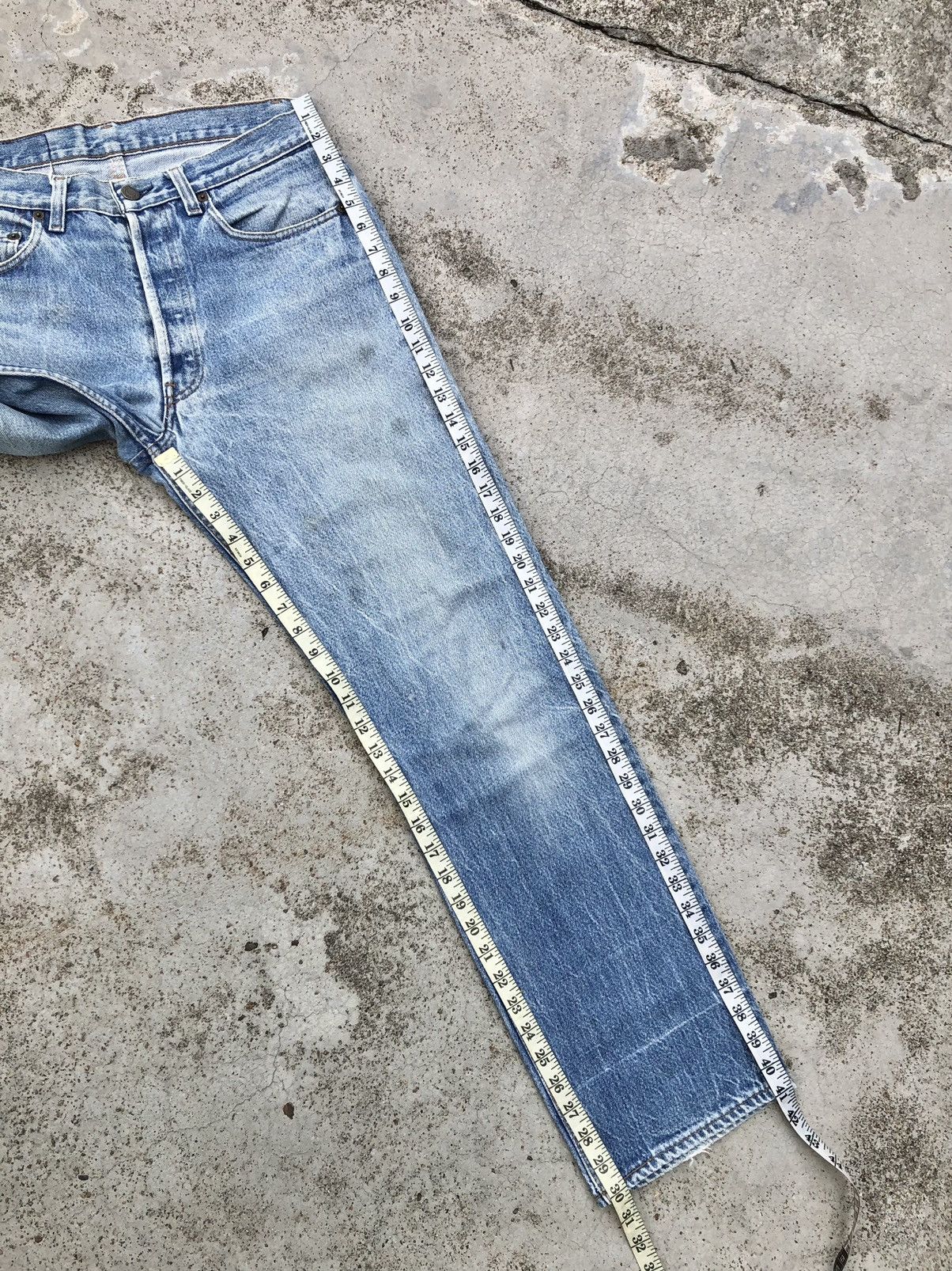 Levi's VINTAGE 80s AGING FADED LEVIS 501 Size US 32 / EU 48 - 10 Thumbnail