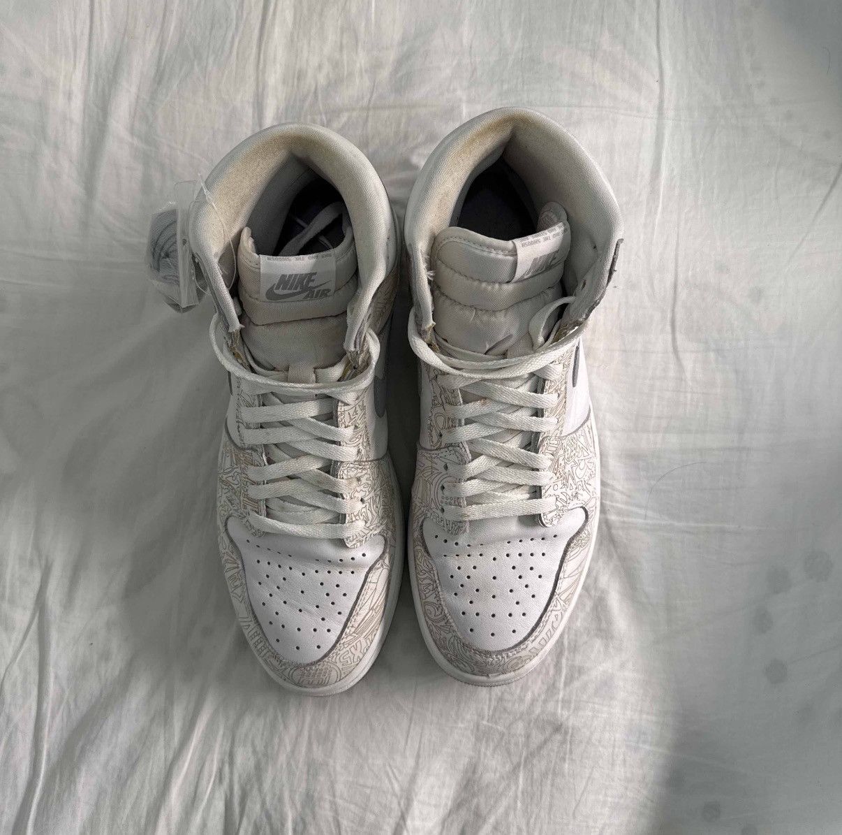 Jordan Brand Laser Air Jordan 1’s 2014 Size US 12 / EU 45 - 4 Thumbnail