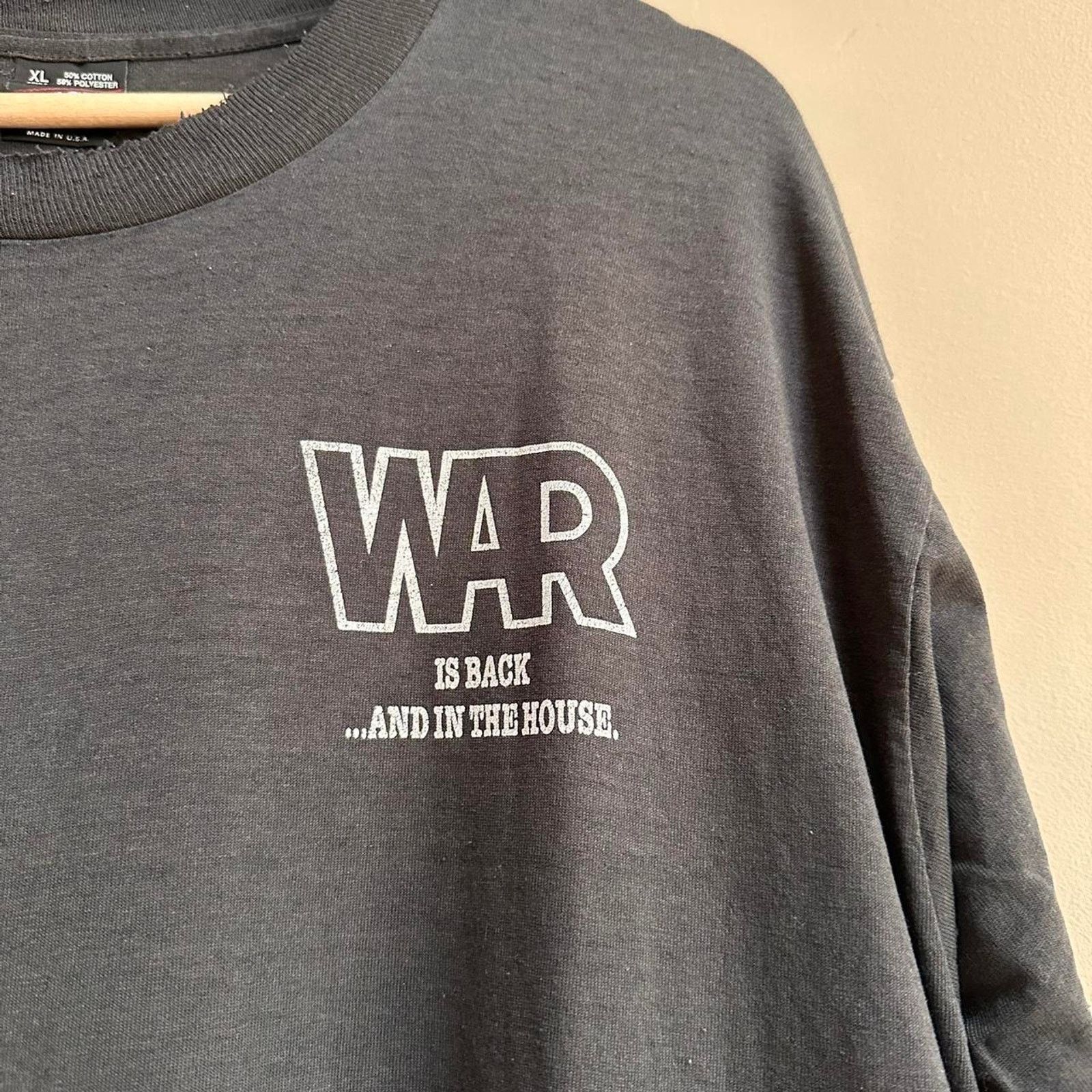 Fruit Of The Loom × Rap Tees × Vintage Vintage 1992/1993 Rap Declared War Shirt Size US XL / EU 56 / 4 - 5 Thumbnail
