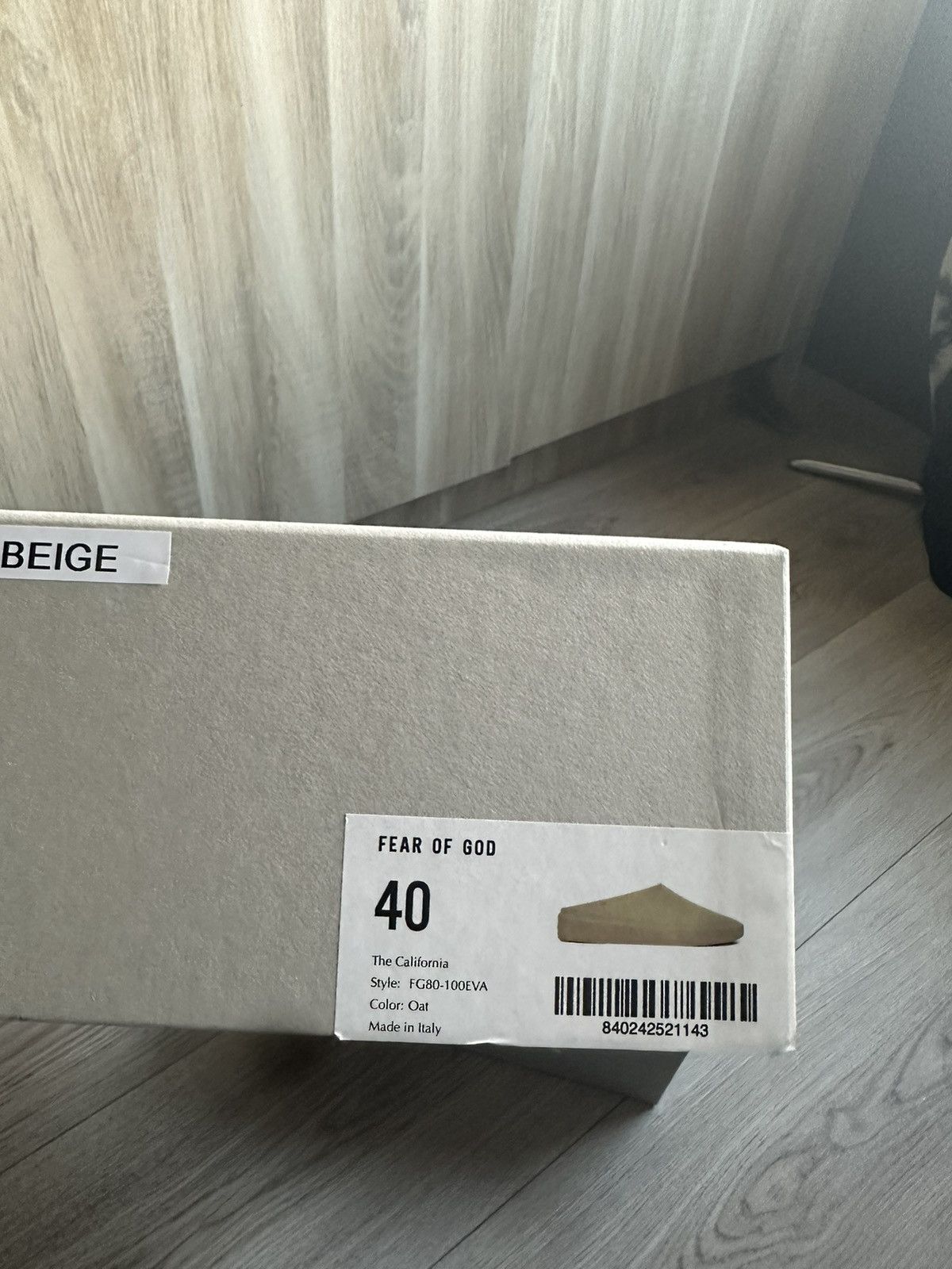 Fear of God Fear of god Slip On Slides Size US 7 / EU 40 - 10 Thumbnail