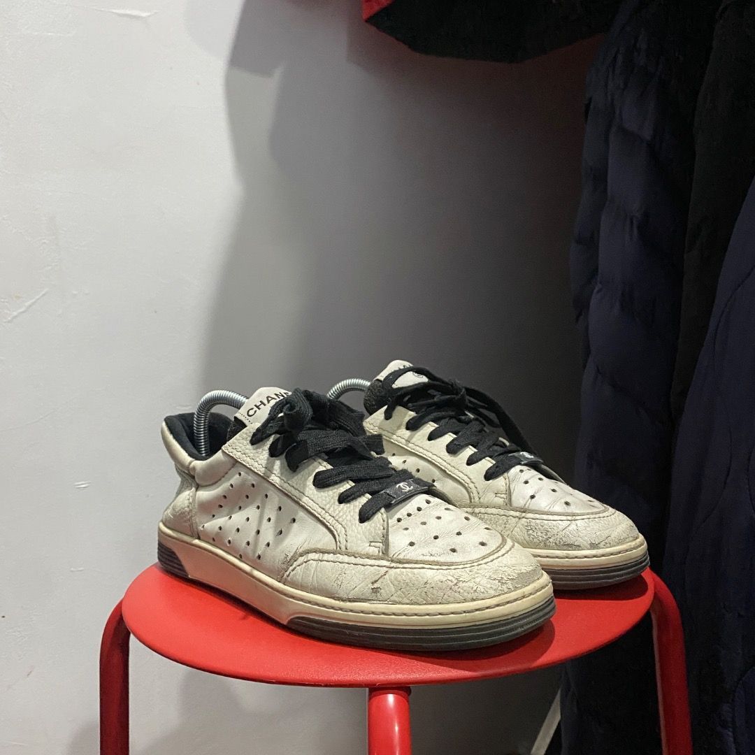 Chanel Chanel Calffskin Trainer Sneaker 40 Size US 9 / IT 39 - 1 Thumbnail