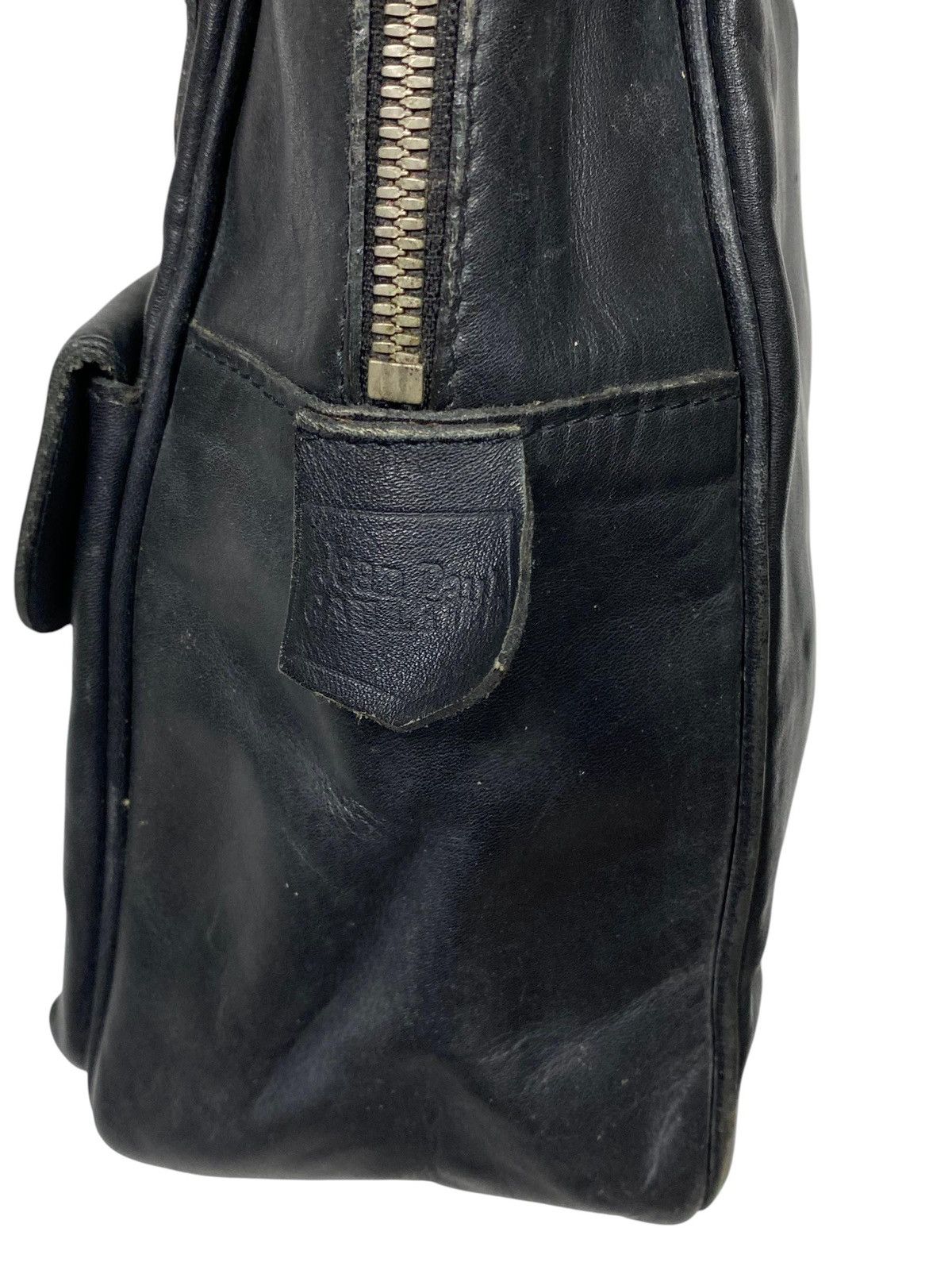Jean Paul Gaultier × Leather Jean Paul Gaultier Leather Handbag Messenger Bag Size ONE SIZE - 4 Thumbnail