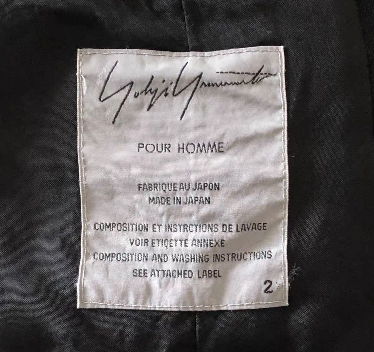Yohji Yamamoto Yohji Yamamoto 07SS Structured Panel Blazer J4 Size US S / EU 44-46 / 1 - 5 Thumbnail