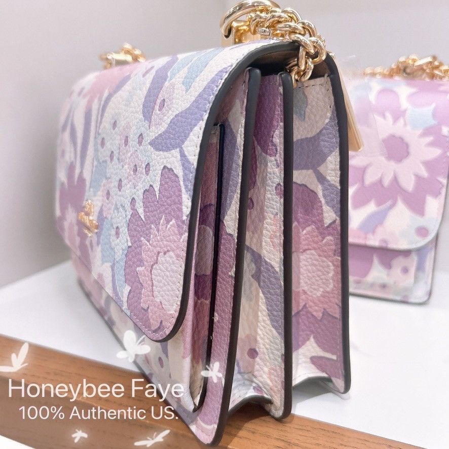 Coach Klare Crossbody Bag With Floral Print CBM06 Size ONE SIZE - 3 Thumbnail
