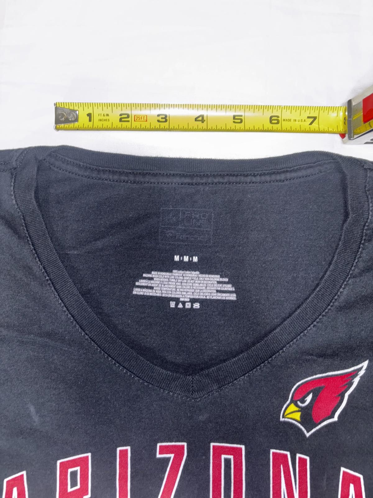 NFL Arizona Cardinals Women’s V-Neck T-Shirt - Casual Sports Tee Size M / US 6-8 / IT 42-44 - 4 Thumbnail