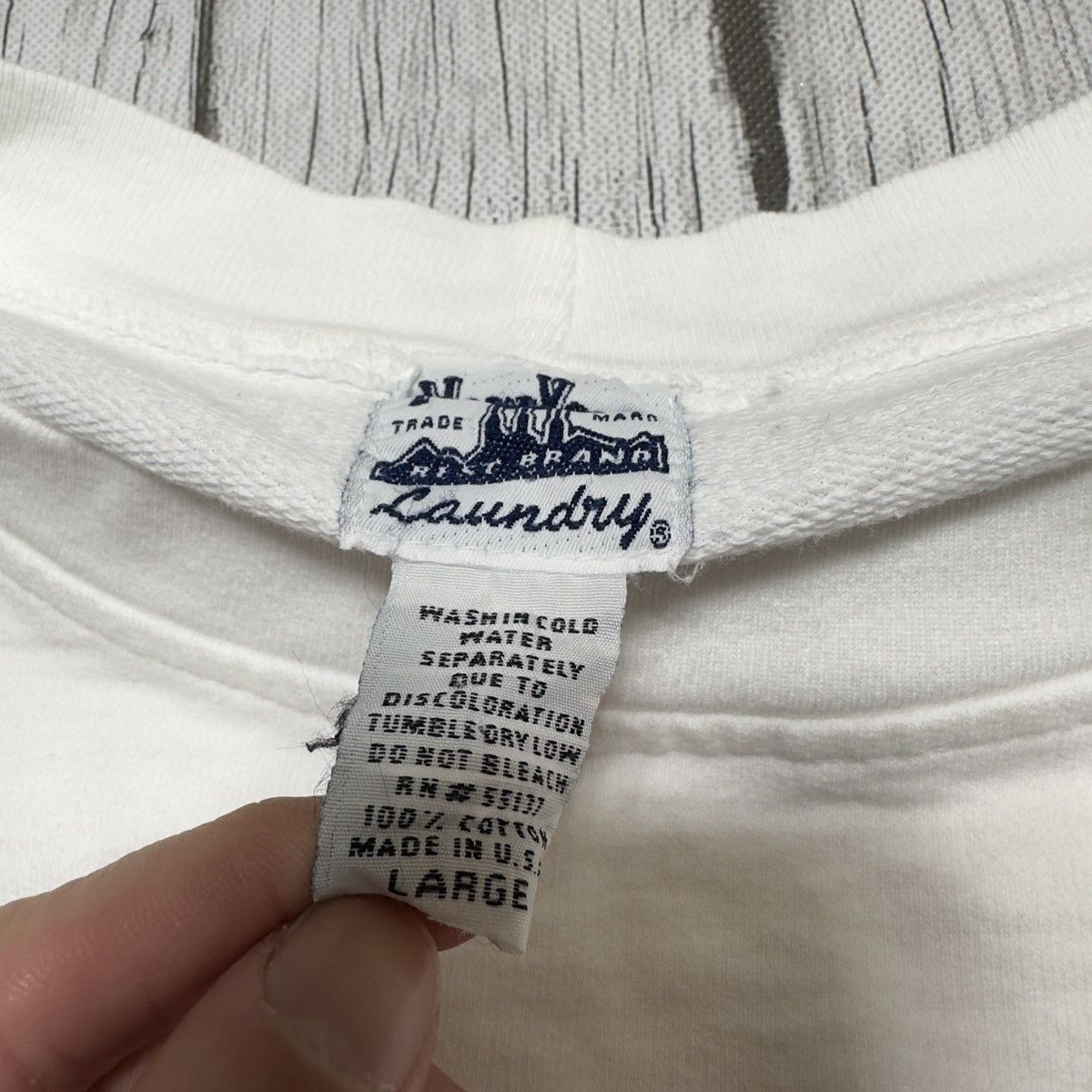 Vintage Vintage New York Laundry sweatshirt Size US L / EU 52-54 / 3 - 4 Thumbnail