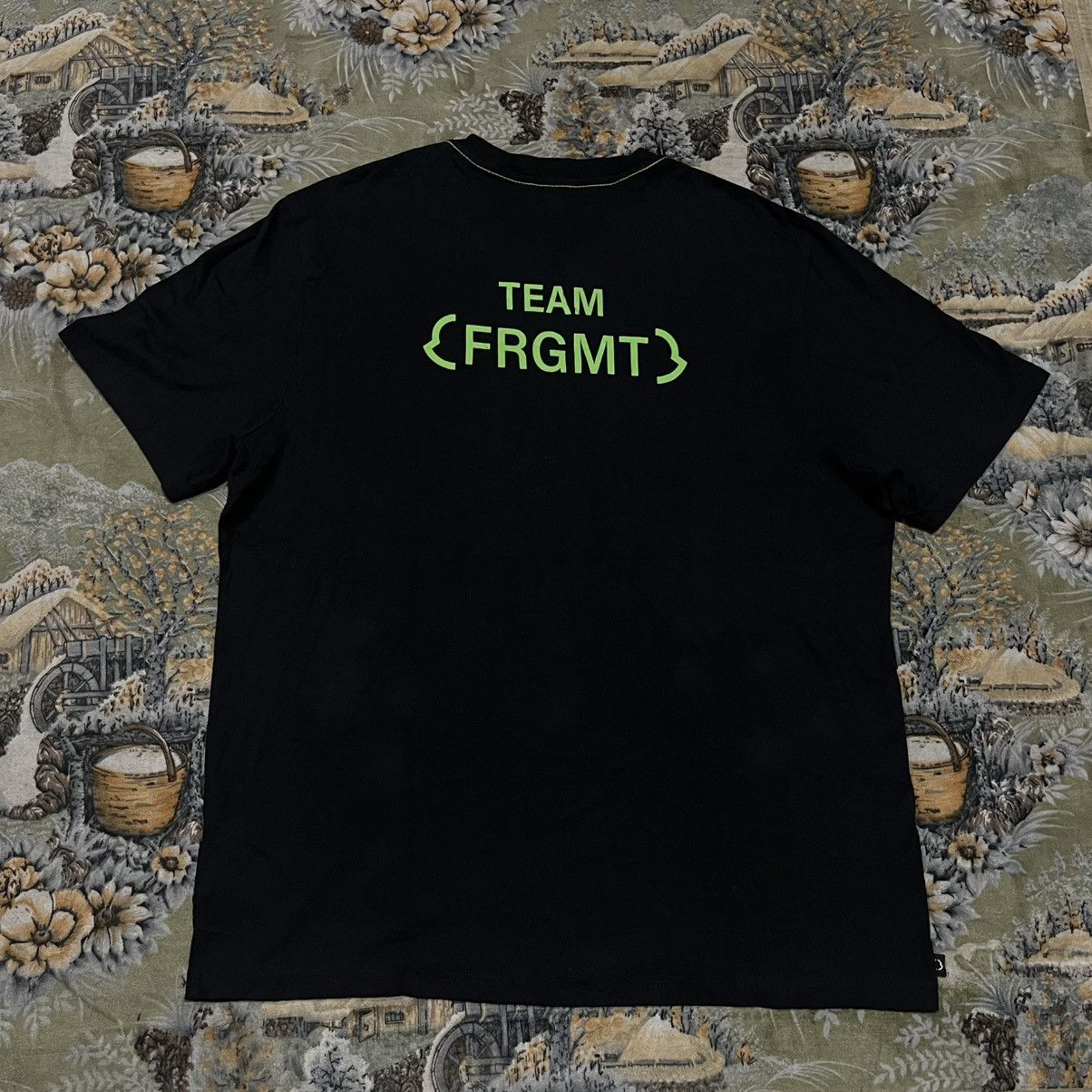 Fragment Design × Moncler Moncler Frgmt Hiroshi Fujiwara T Shirt Front and Back Print Size US XL / EU 56 / 4 - 4 Thumbnail