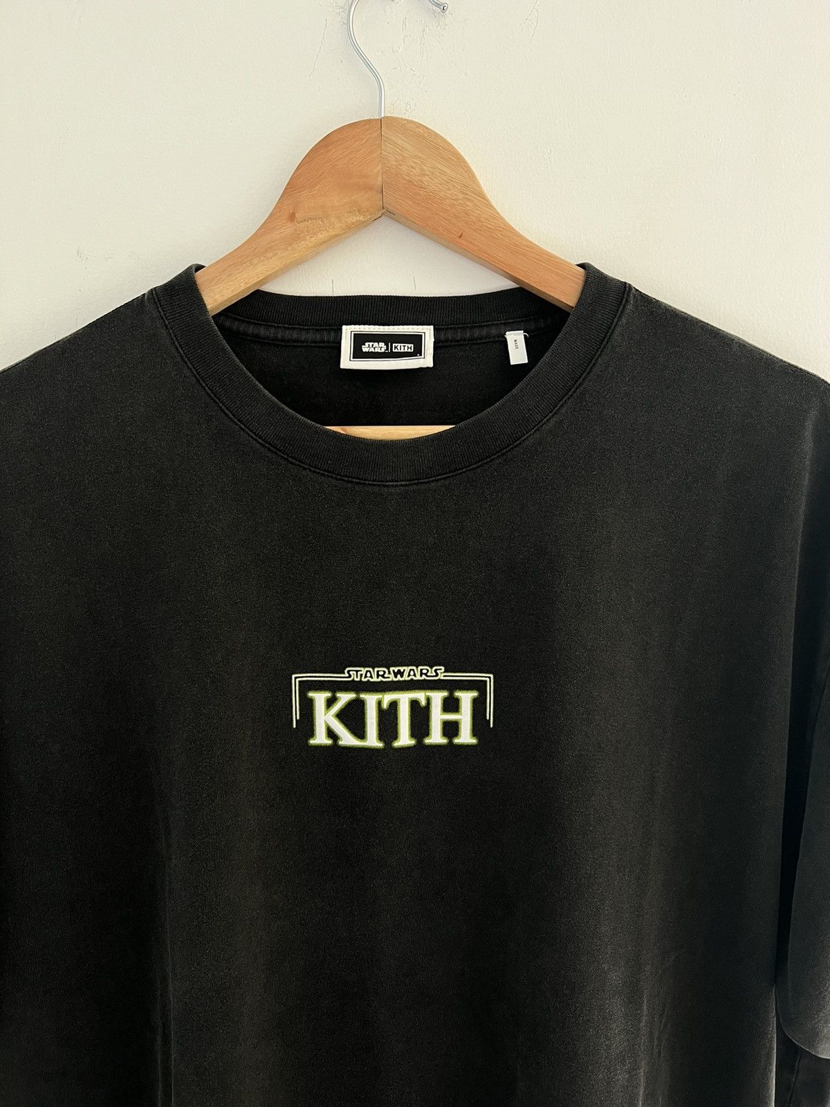 Kith Kith x STAR WARS Green Glow Vintage Tee | Grailed