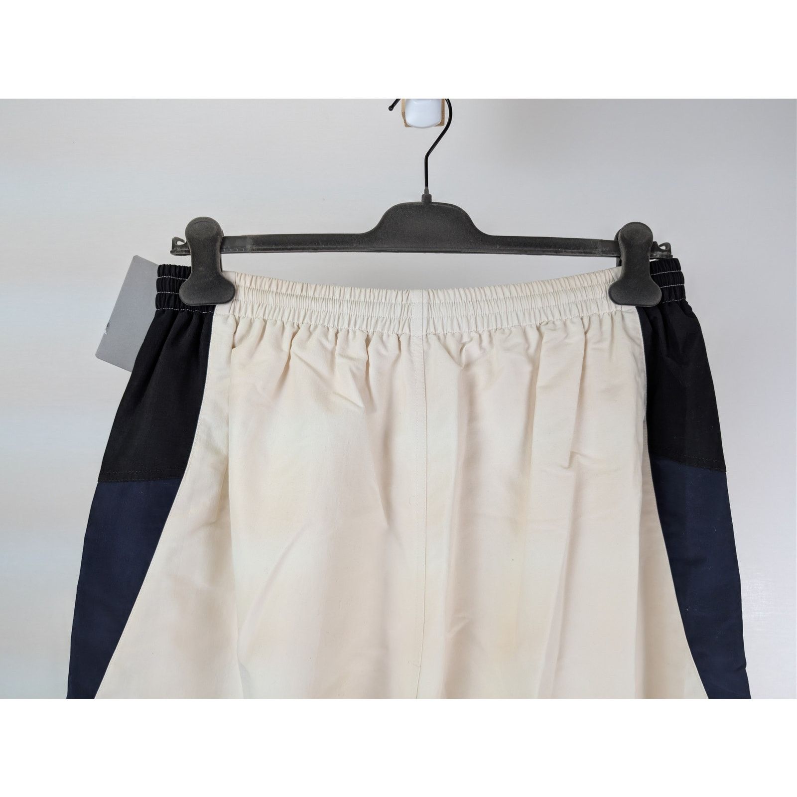 Balenciaga o1rshd1 Medium Fit Tracksuit Pants in Beige/Black Size US 36 / EU 52 - 11 Thumbnail