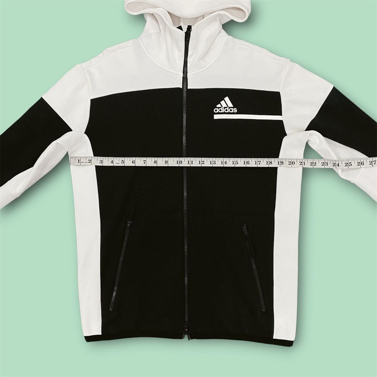 Adidas Adidas Hoodie zip up Size US M / EU 48-50 / 2 - 3 Thumbnail