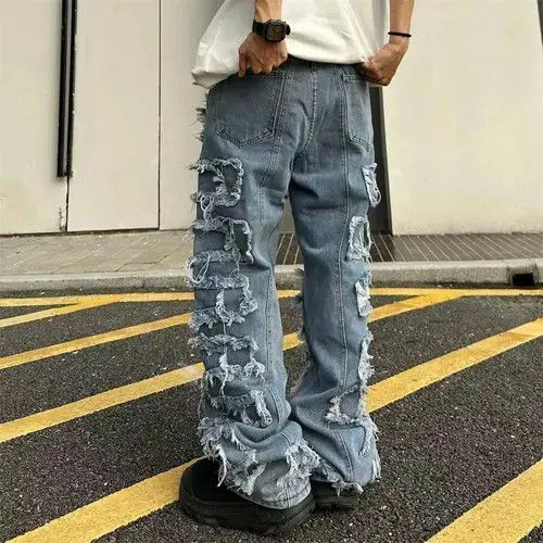 Jean × Vintage Streetwear Men Straight Jeans 2024 Size US 38 / EU 54 - 3 Thumbnail