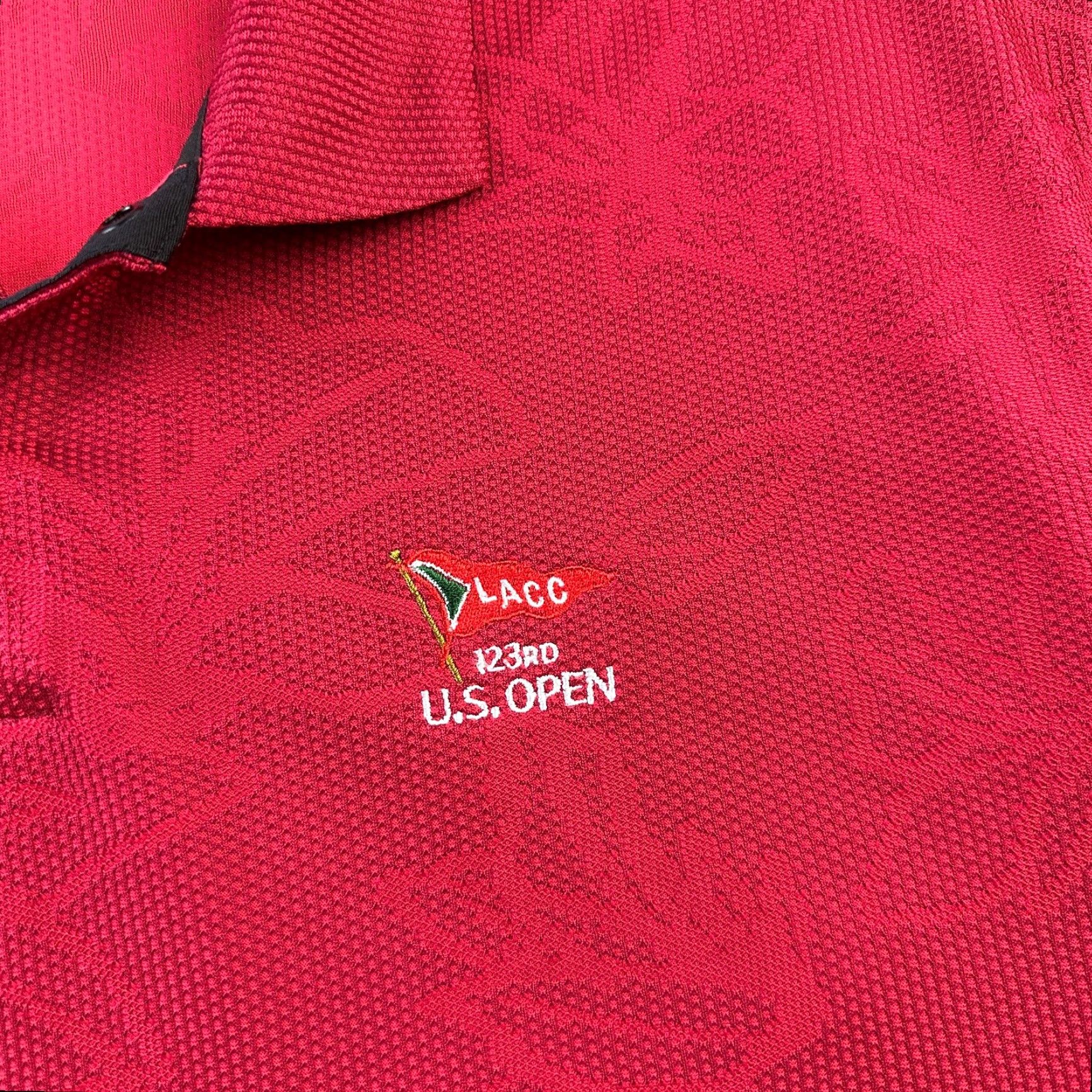 Nike Nike Tiger Woods Polo Shirt Mens 2XL Red Golf Dri Fit ADV Us Open 2023 LACC Size US XXL / EU 58 / 5 - 4 Thumbnail