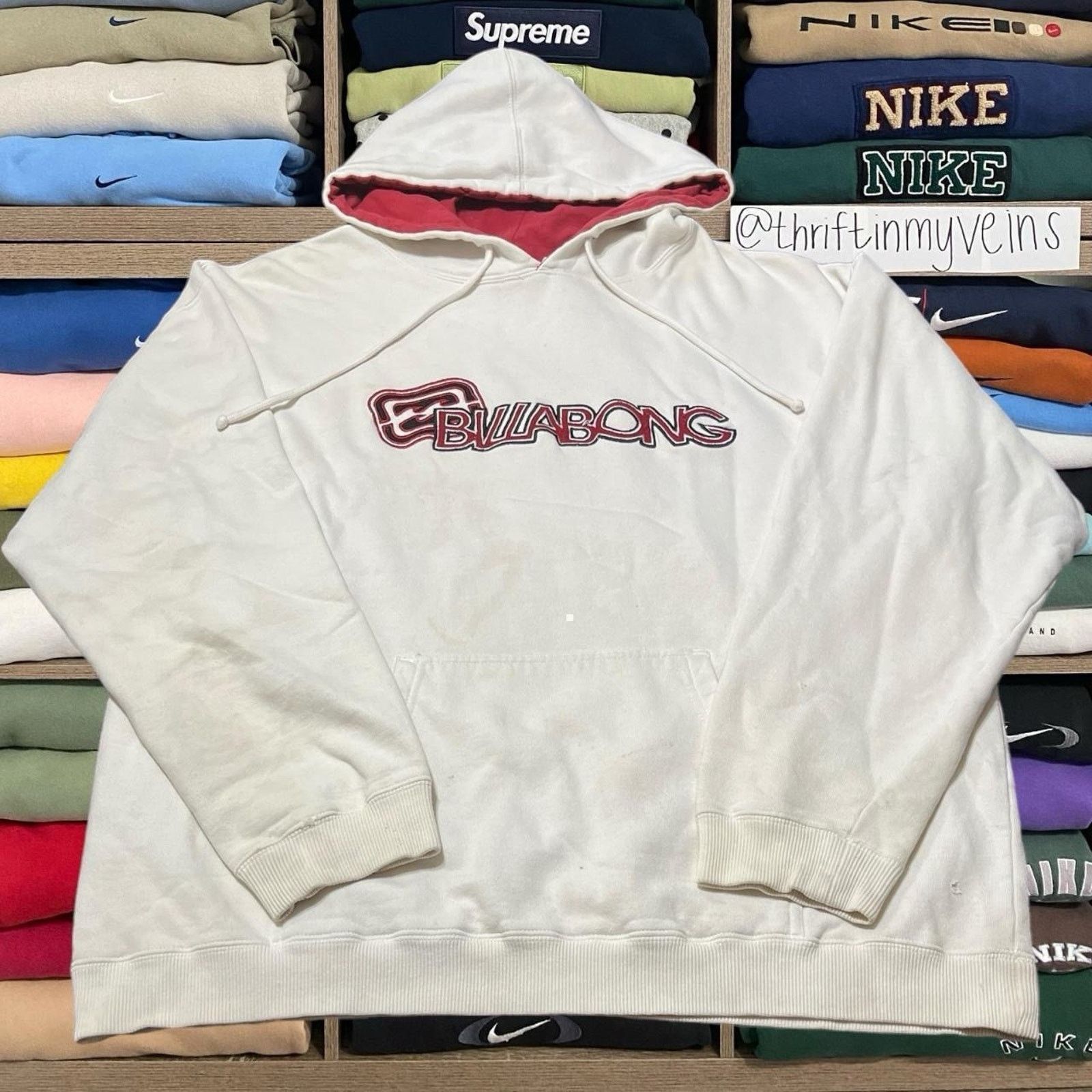 Billabong Y2K Billabong Sweatshirt/Jacket/Shirt Size US L / EU 52-54 / 3 - 1 Thumbnail