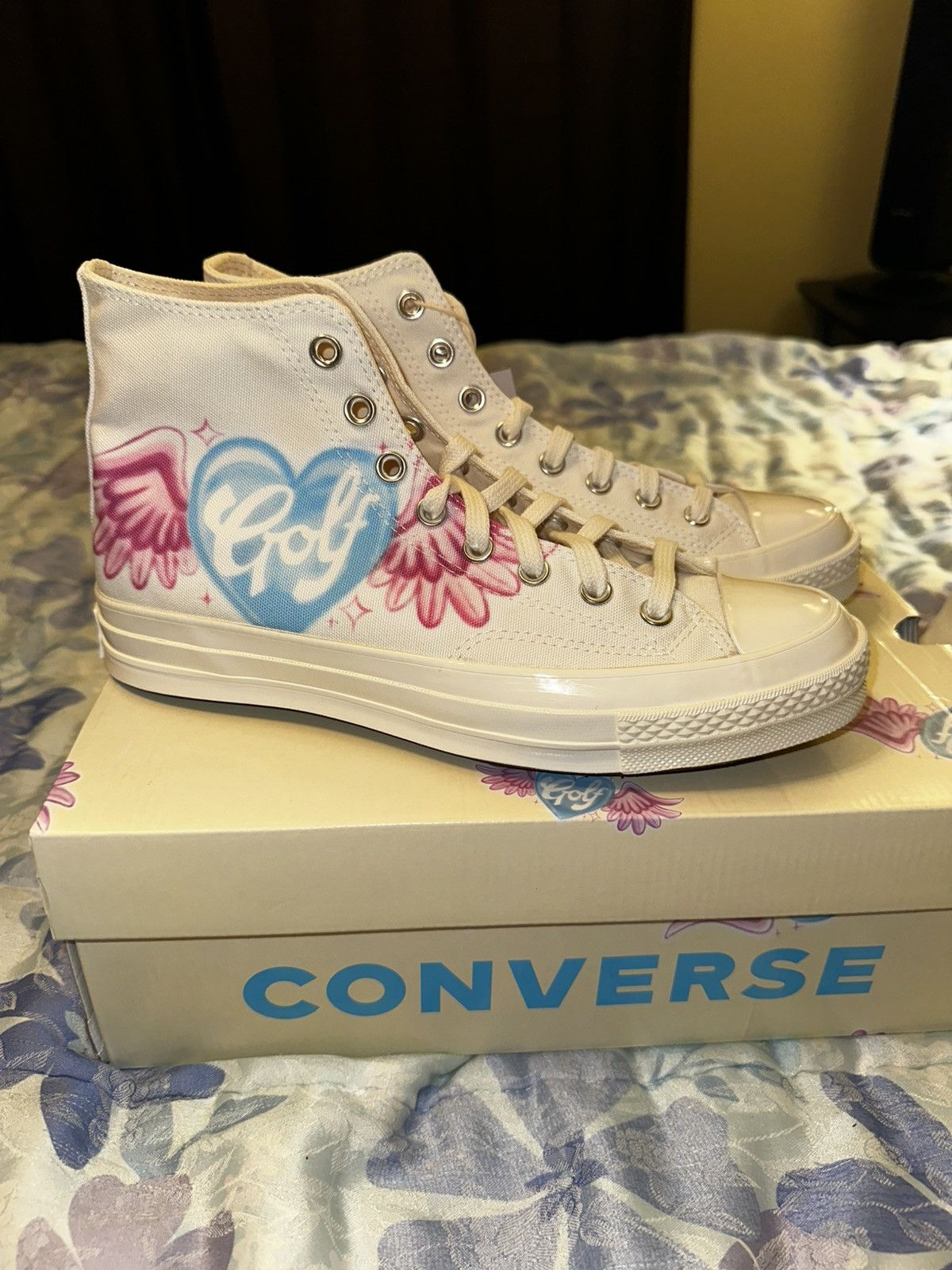 Converse × Golf Wang × Tyler The Creator Converse x Golf Wang Chuck 70 “Airbrush Graffiti” Size US 8.5 / EU 41-42 - 1 Thumbnail