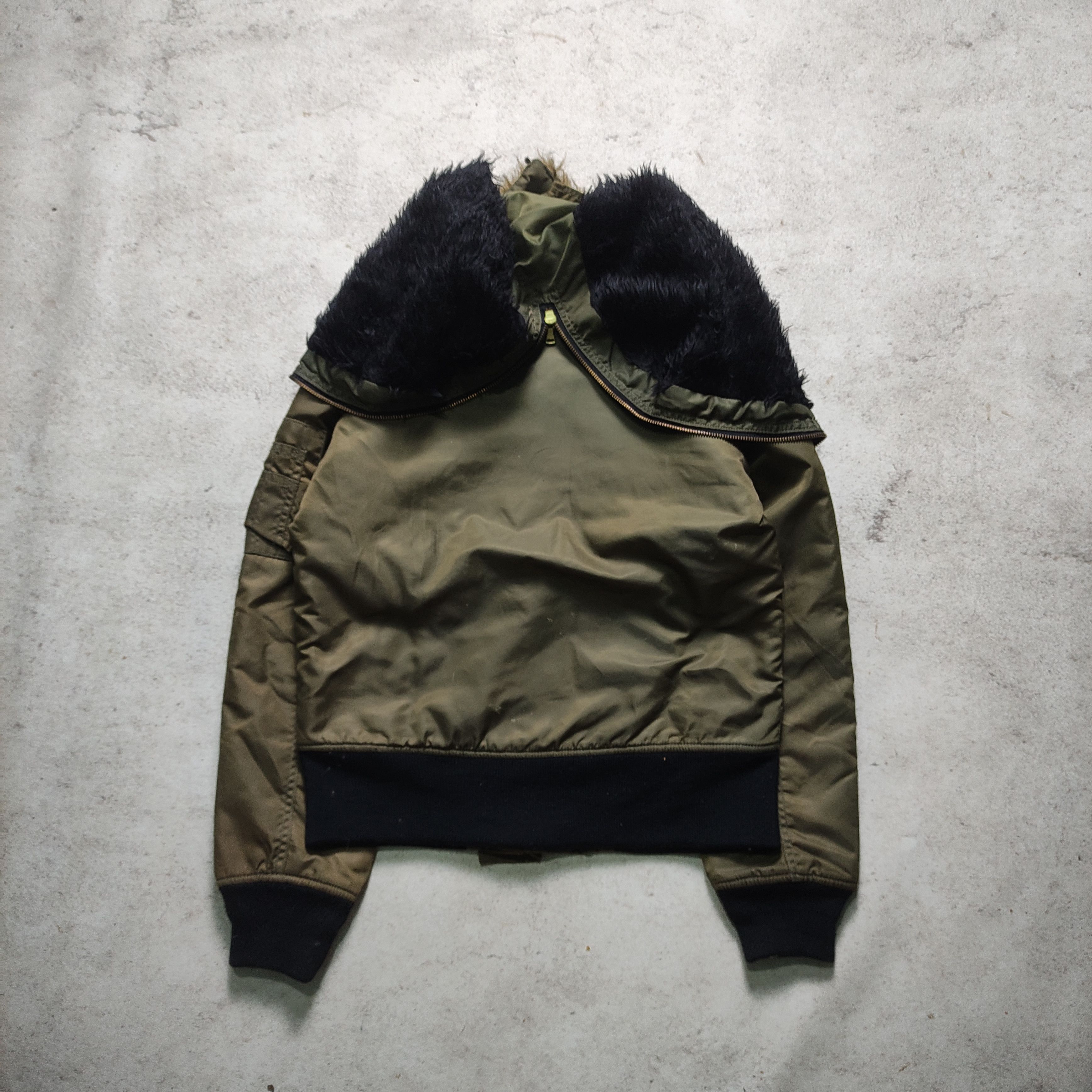 If Six Was Nine × Japanese Brand × Vanquish Vanquish N3B Fur Jacket style Ifsixwasnine LGB Size US S / EU 44-46 / 1 - 8 Thumbnail