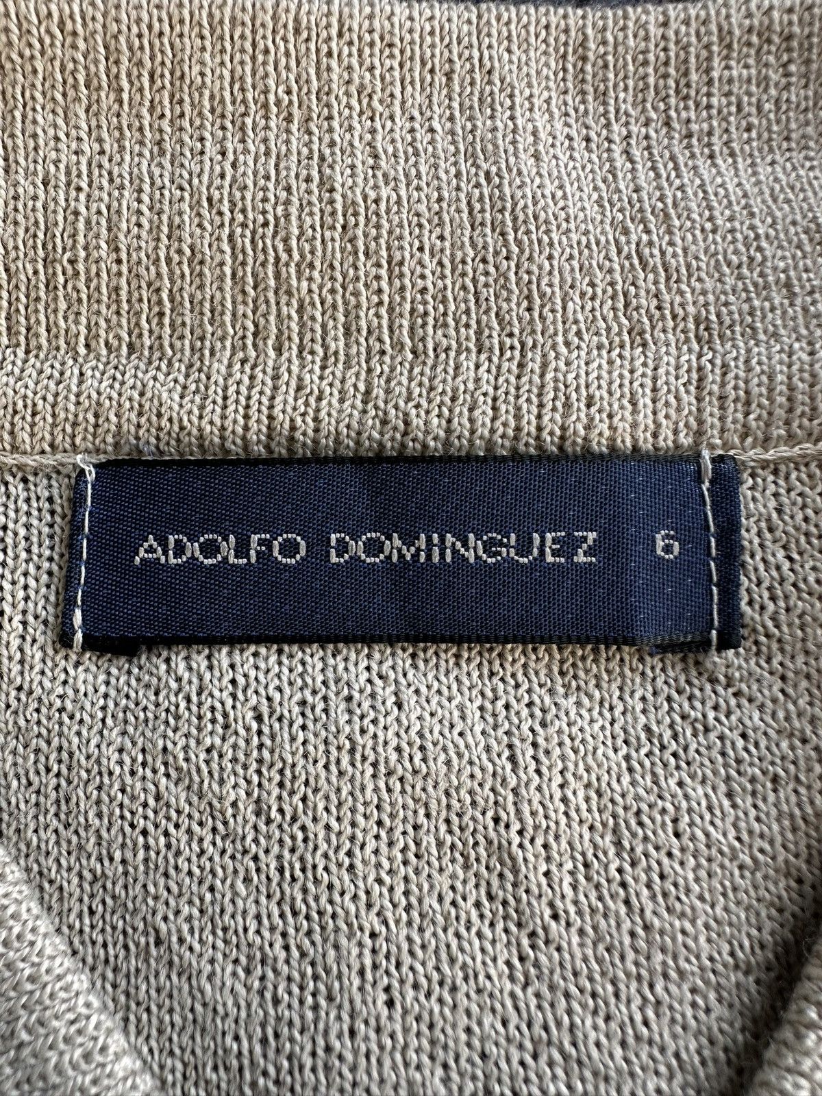 Adolfo Dominguez 90's Adolfo Dominguez knitted striped button up Size US XL / EU 56 / 4 - 13 Thumbnail
