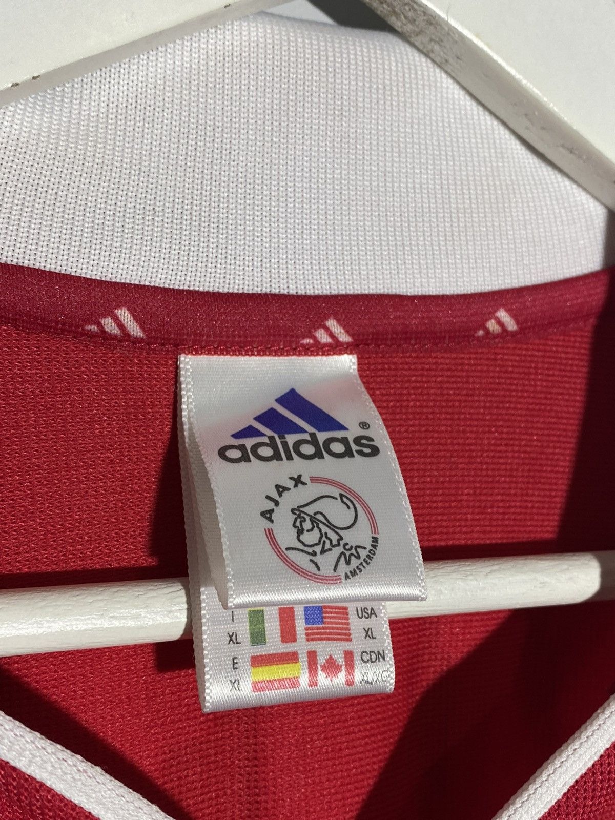 Adidas Adidas Ajax Amsterdam 2000 Home Football Shirt #6 Winter Size US XL / EU 56 / 4 - 17 Thumbnail