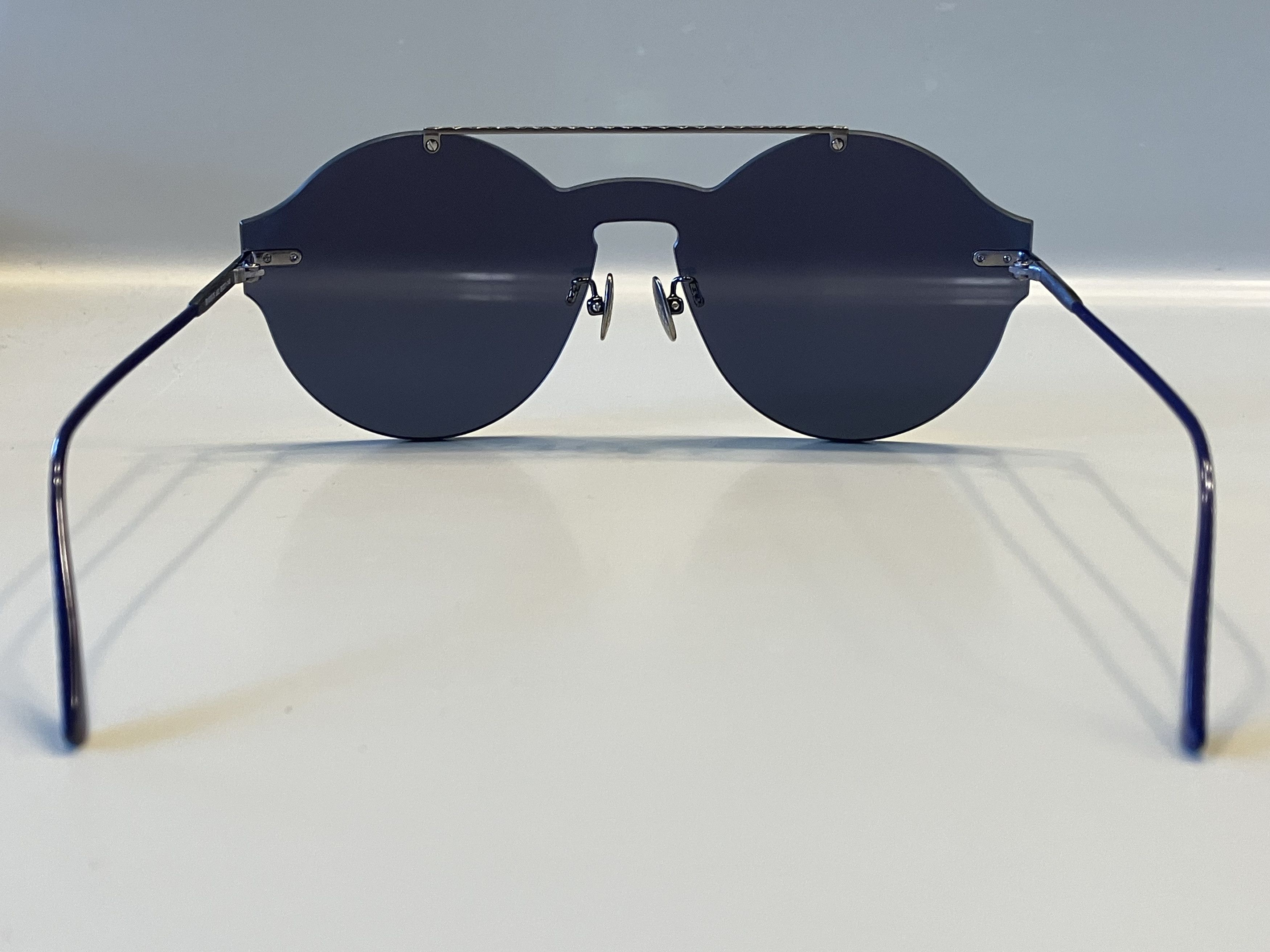 Bottega Veneta Bottega Veneta BV0207S 002 Ruthenium Sunglasses UNISEX Size ONE SIZE - 2 Thumbnail