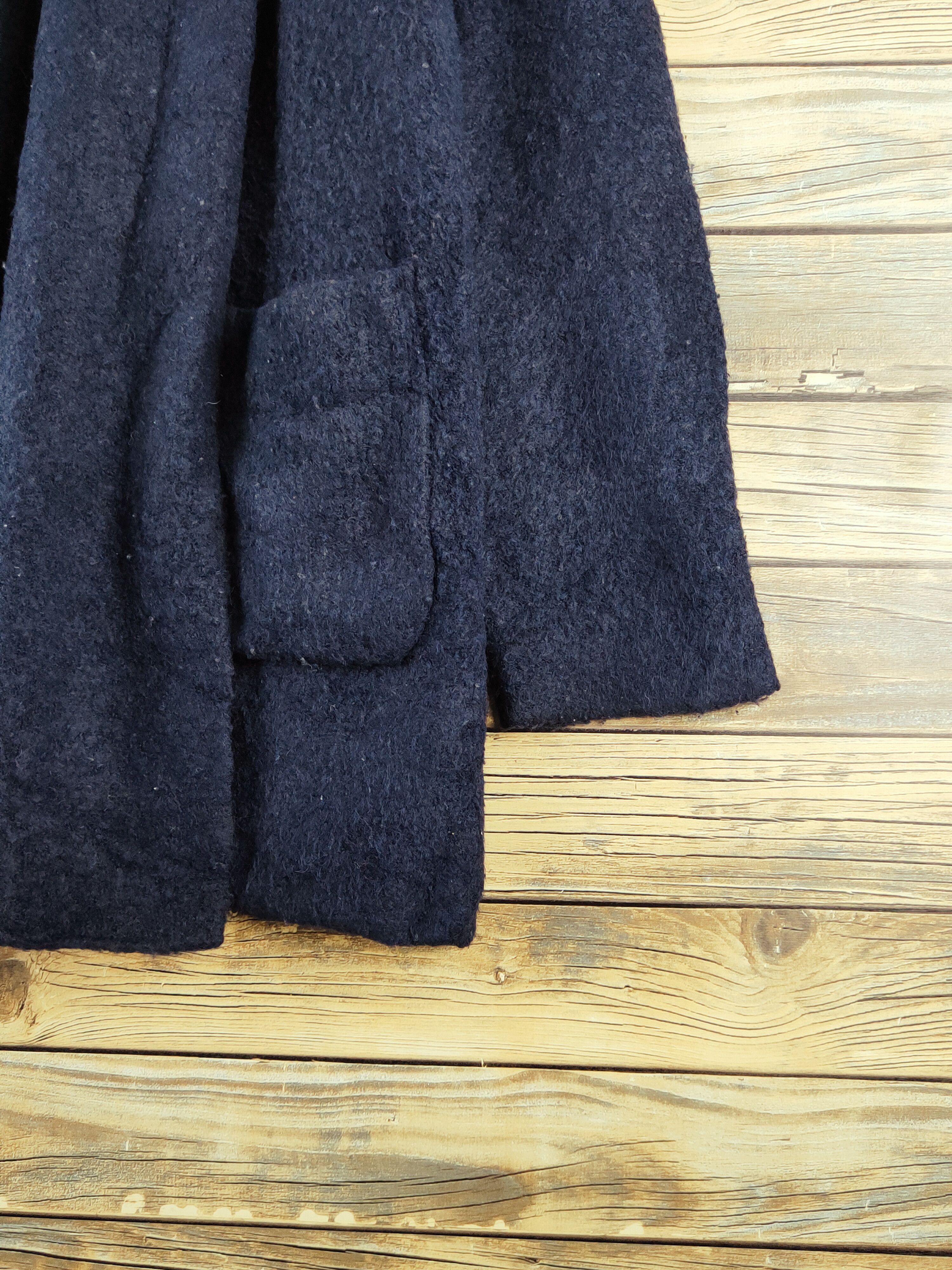 Japanese Brand × Vintage Studio Clip Navy Knitwear Cardigan #W1172 Size US M / EU 48-50 / 2 - 6 Thumbnail