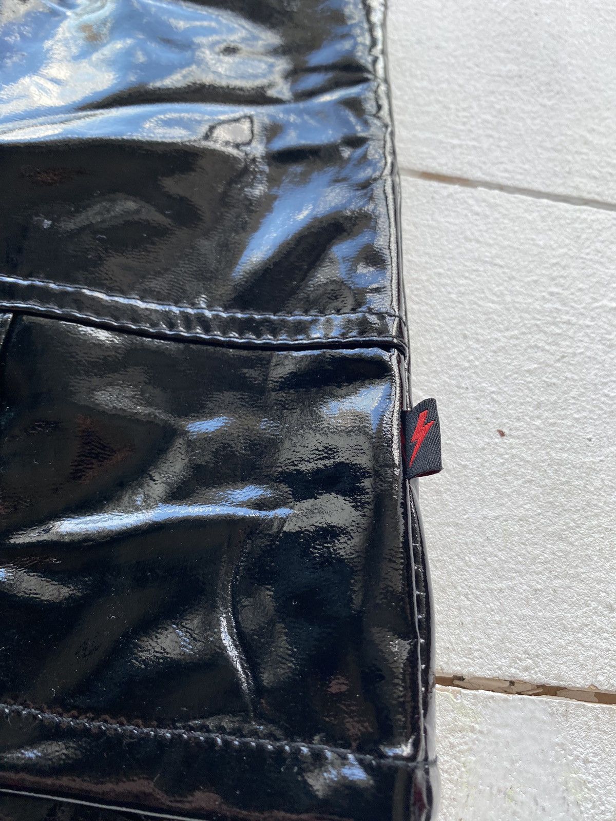 Japanese Brand × Tripp NYC 🔥Opium Tripp Nyc Bondage Zipper Skirt Womens Punk Gothic 💣 Size 26" / US 2 / IT 38 - 5 Thumbnail