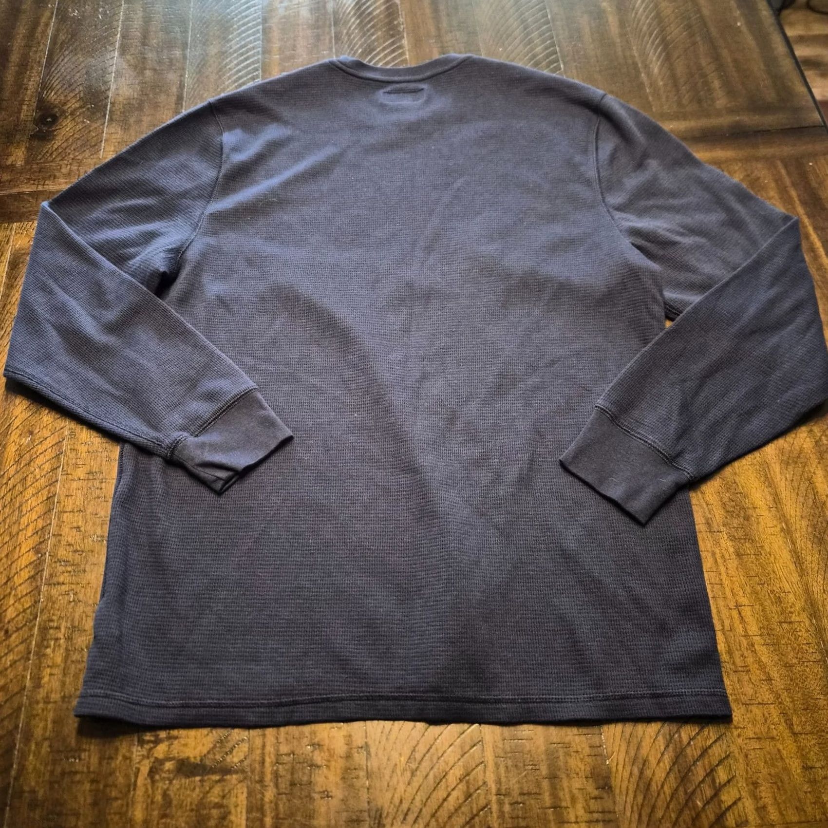 Polo Ralph Lauren Polo Ralph Lauren Pajama Top Mens XL Blue Thermal Waffle Long Sleeve G189 Size US XL / EU 56 / 4 - 6 Thumbnail