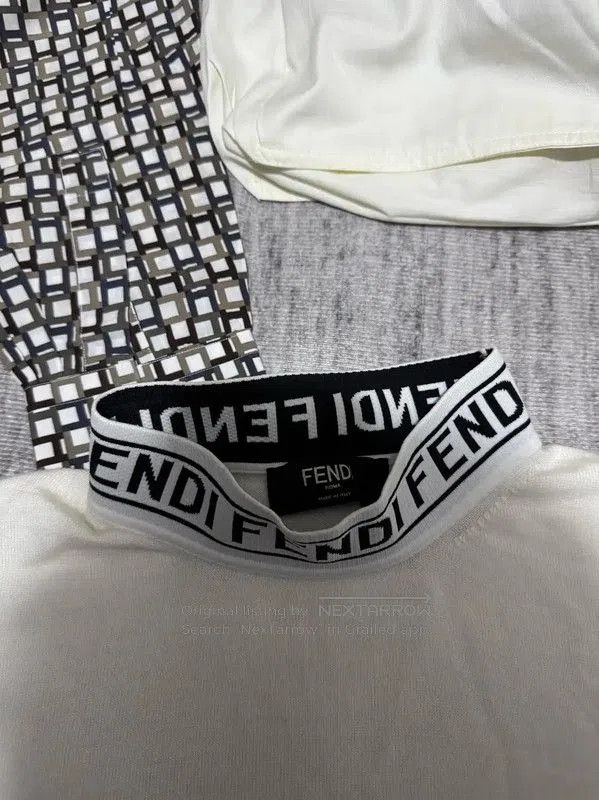Fendi Fendi Men's Wool Logo Knit Sweater . Size US M / EU 48-50 / 2 - 3 Thumbnail