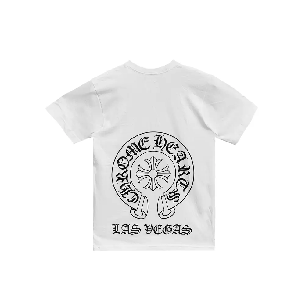 Chrome Hearts Chrome Hearts Las Vegas Exclusive Horseshoe Short Sleeve Tee Size S / US 4 / IT 40 - 1 Thumbnail