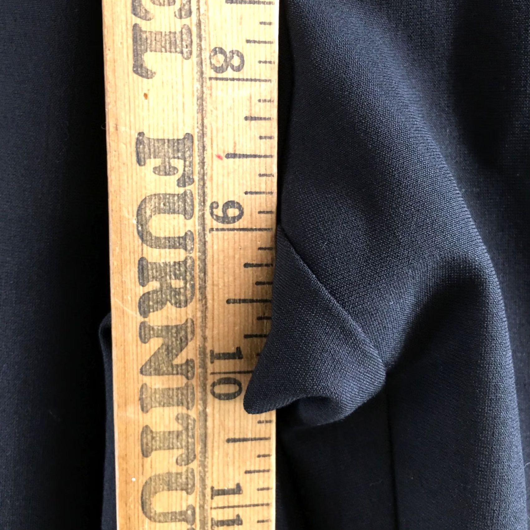 Kenneth Cole Kenneth Cole Reaction Dress Pants Womens 16R (30x27.5) Black Techni-Cole Size 38" / US 16 / IT 52 - 7 Thumbnail
