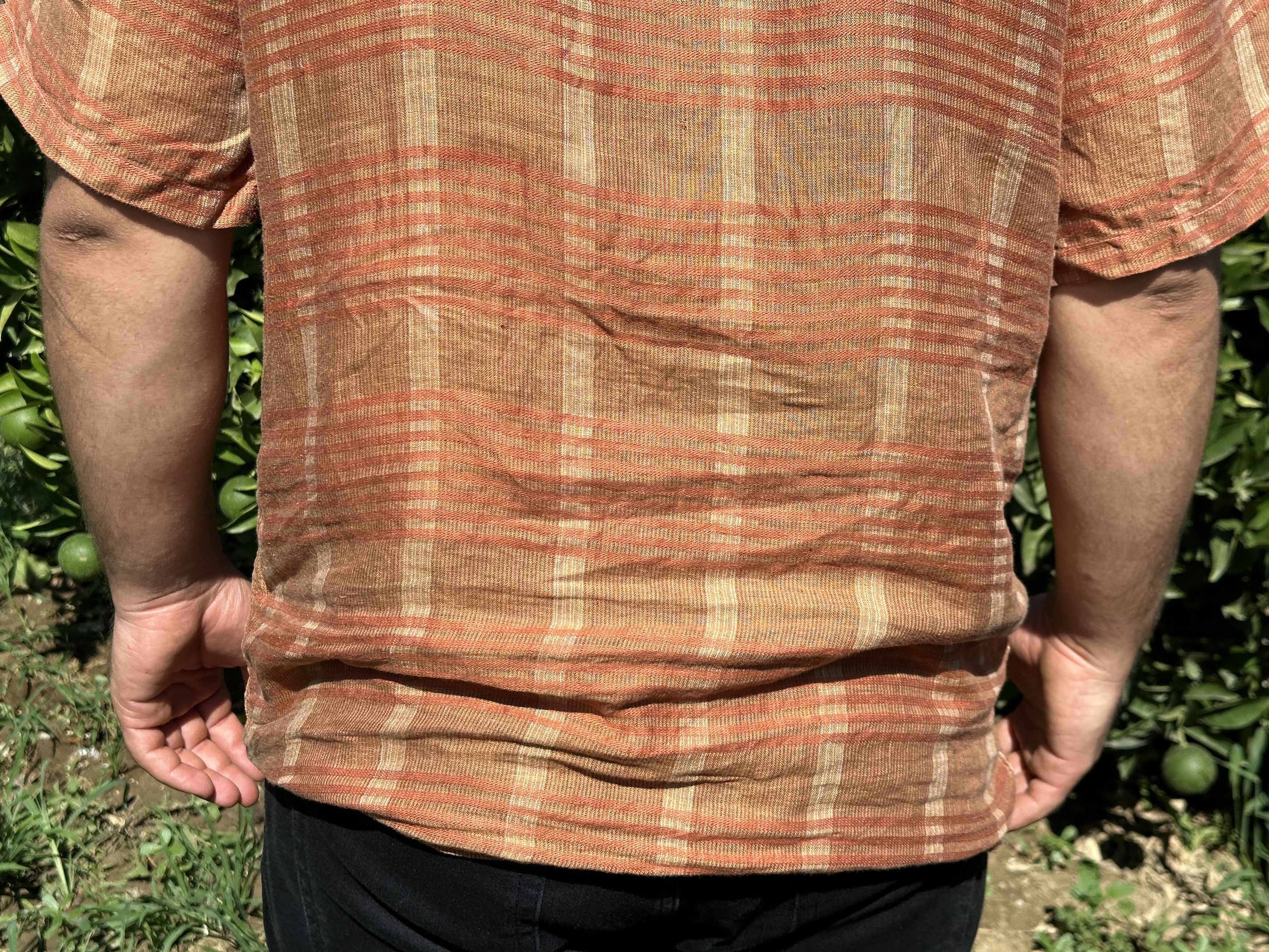 Missoni Missoni Uomo Check CasualDress Shirt Flax Linen Retro Size L Size US L / EU 52-54 / 3 - 6 Thumbnail