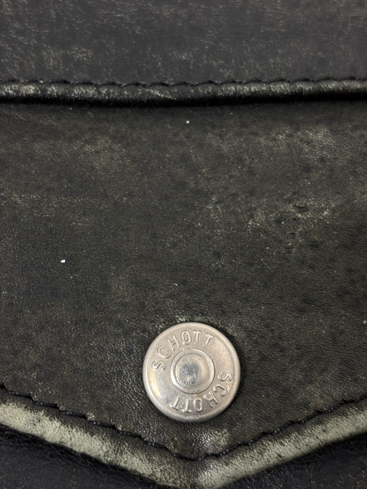 Schott Vintage Schott Perfecto Double CollarJacket/ Nice design Size US M / EU 48-50 / 2 - 12 Thumbnail