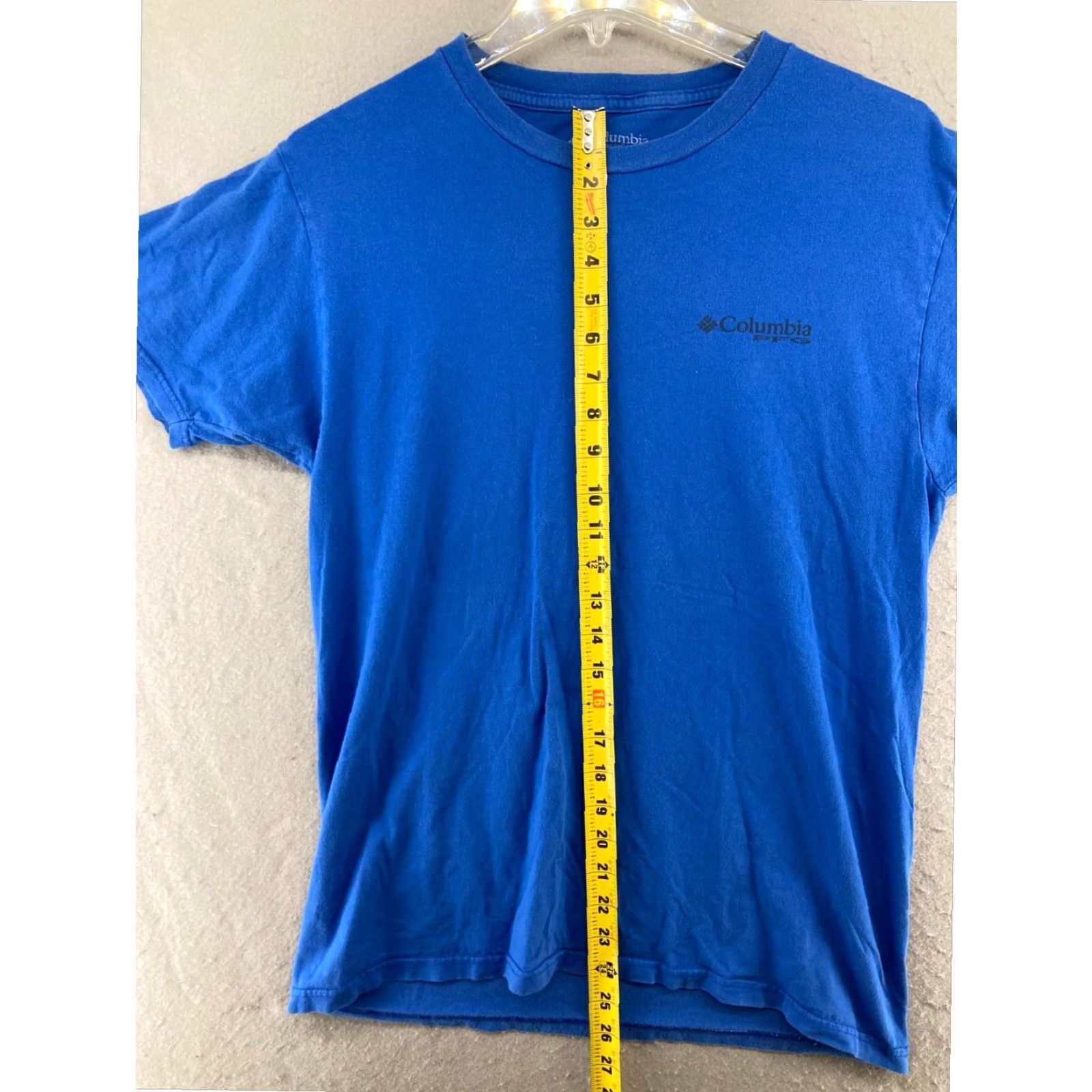 Vintage Columbia Mens M Blue PFG T Shirt Fishing Tee Lab Lake Outdoors XL Size US M / EU 48-50 / 2 - 3 Thumbnail