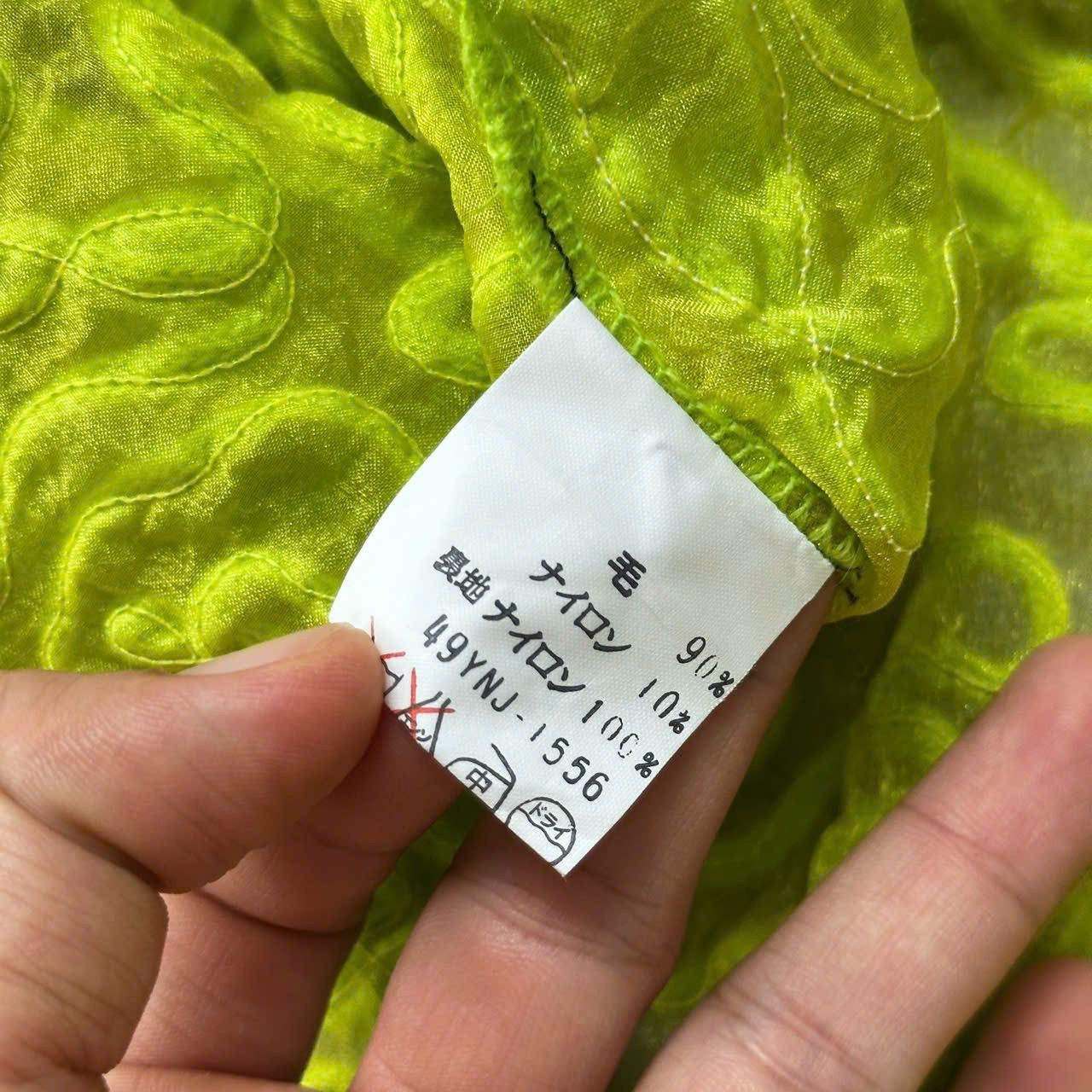 Japanese Brand × Kansai Yamamoto 1970s Kansai Yamamoto Open Front Embroidered Mesh Kimono Size ONE SIZE - 9 Thumbnail