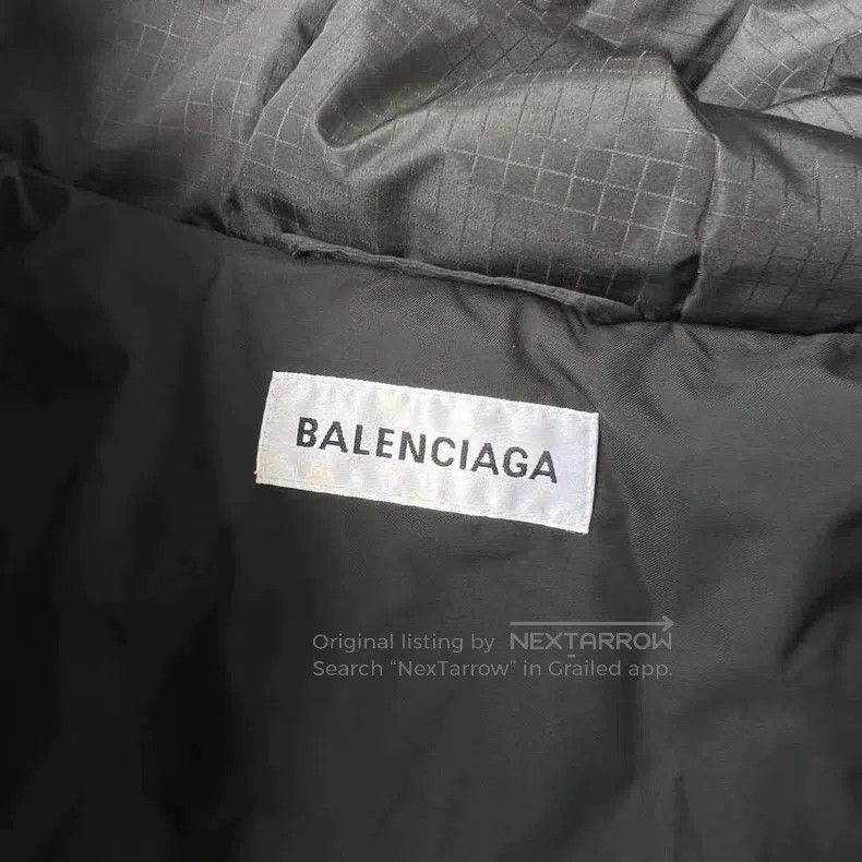 Balenciaga Balenciaga Small Logo Puffer Jacket Size XXS / US 00 / IT 34 - 3 Thumbnail
