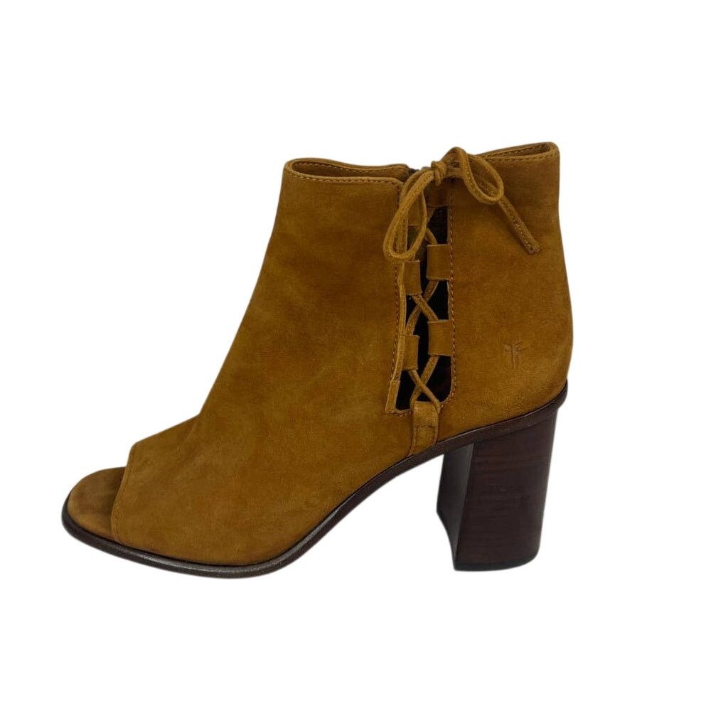 Frye Frye Amy Side Ghillie Ankle Open Toes Booties Women's Sz 10M Size US 10 / IT 40 - 3 Thumbnail